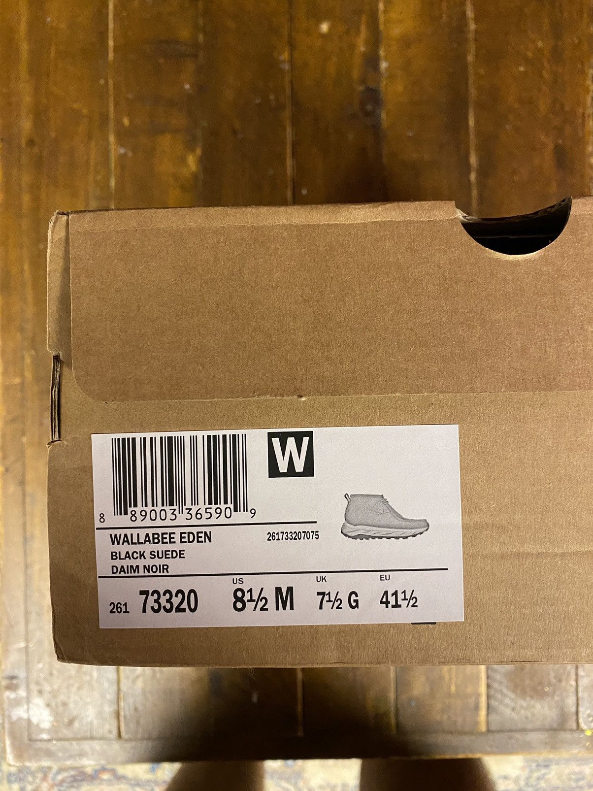 Clarks Clarks Wallabee Eden “Black” Size US 8.5 / EU 41-42 - 8 Thumbnail