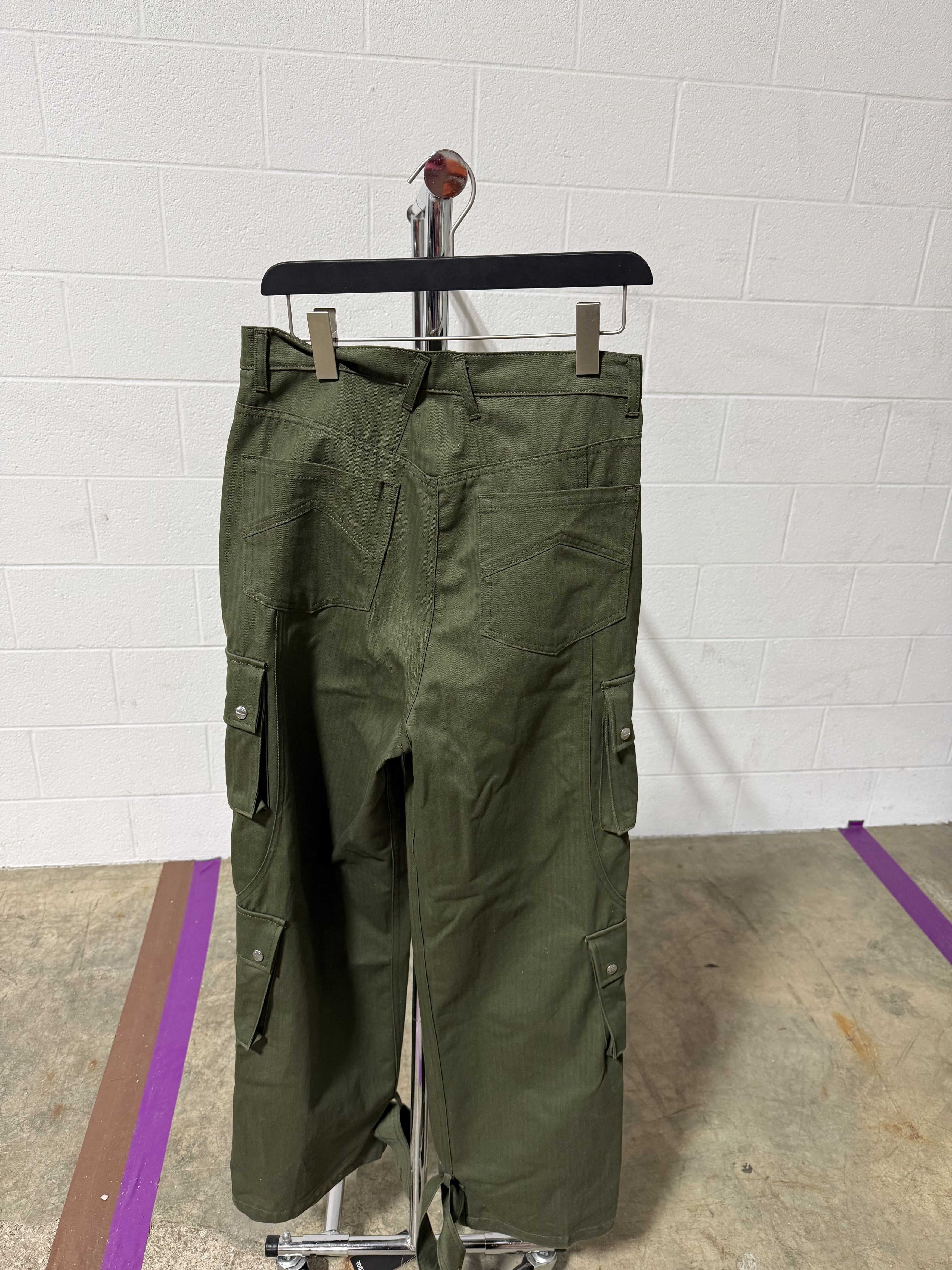 Rhude Rhude Desert Cargo Pants 'Khaki Green' Size US 30 / EU 46 - 4 Thumbnail
