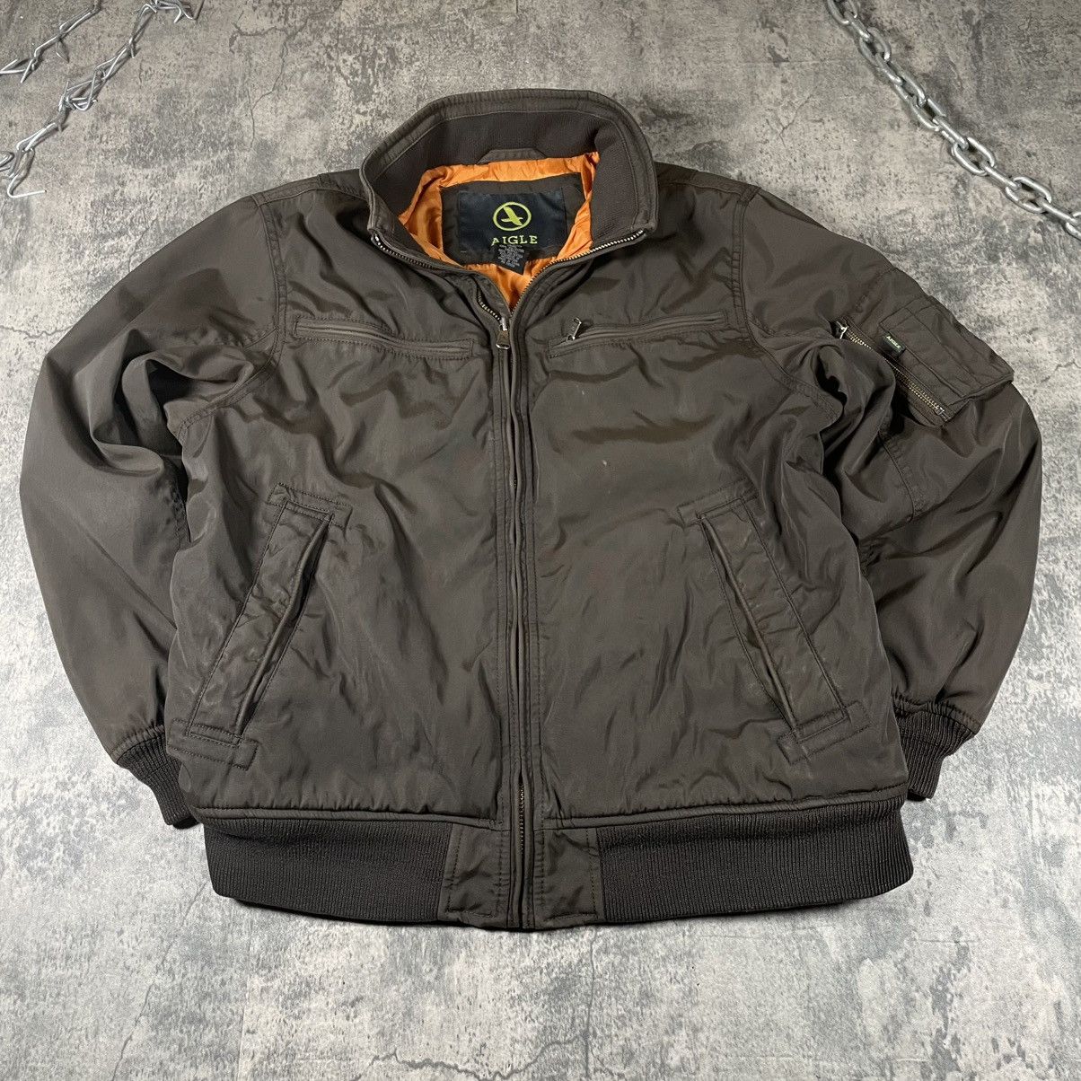 Aigle Aigle Field Bomber Jacket With Pull Out Hoodie Size US L / EU 52-54 / 3 - 1 Thumbnail