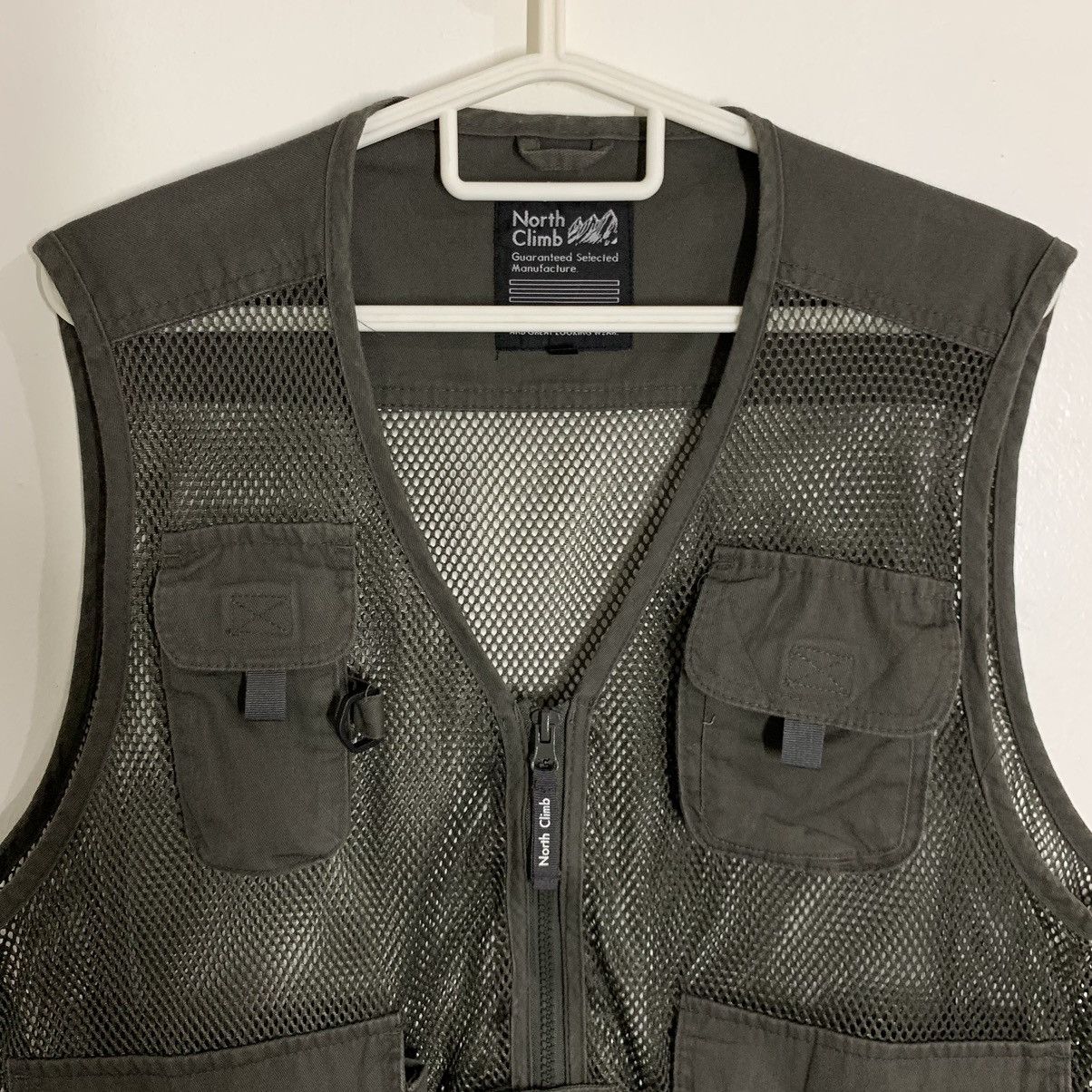 Japanese Brand × Vintage Vintage North Climb Tactical Vest Size US L / EU 52-54 / 3 - 2 Thumbnail