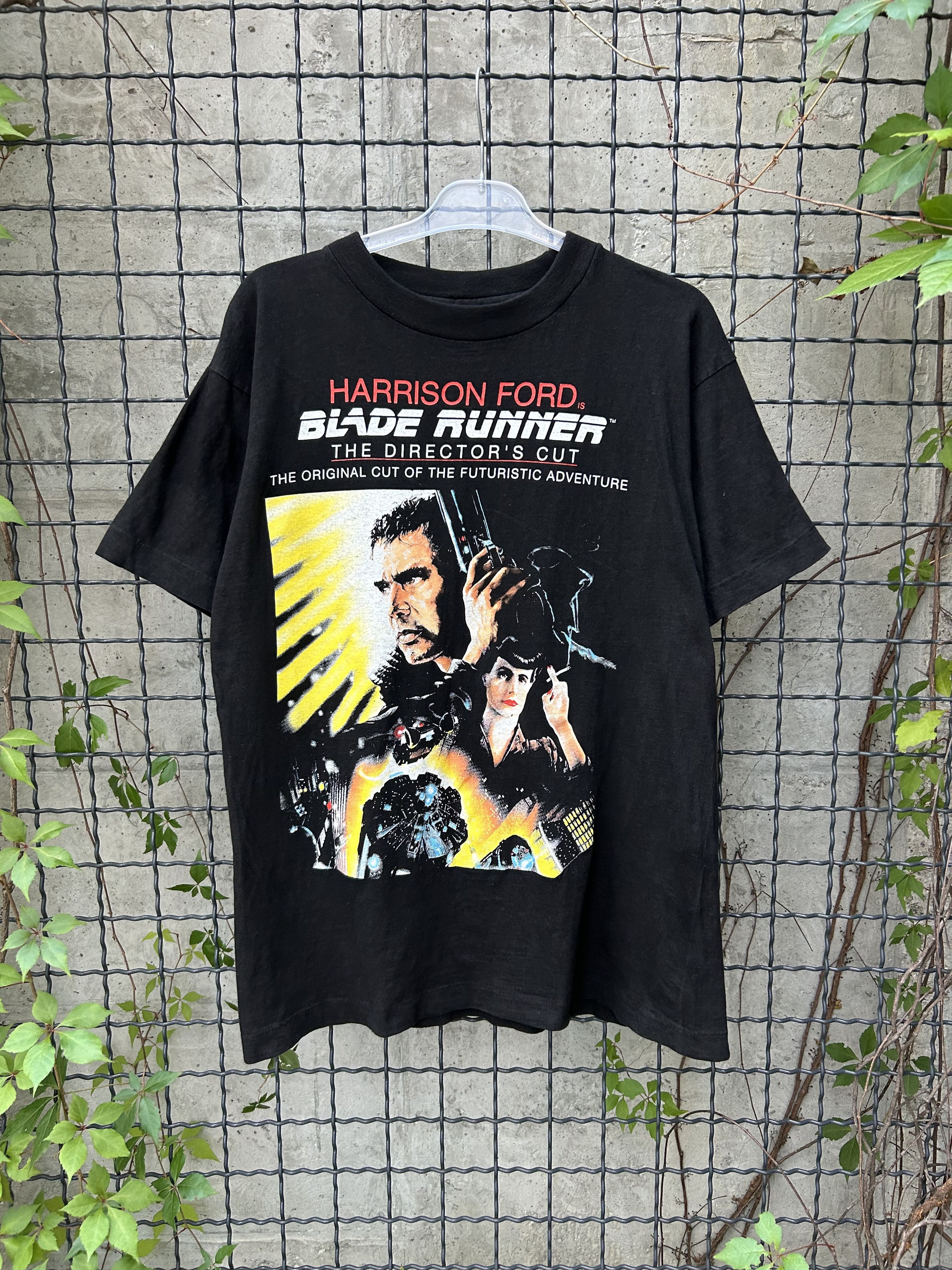 Vintage Vintage 90s Blade Runner Director's Cut Movie Promo T-shirt Size US L / EU 52-54 / 3 - 1 Thumbnail