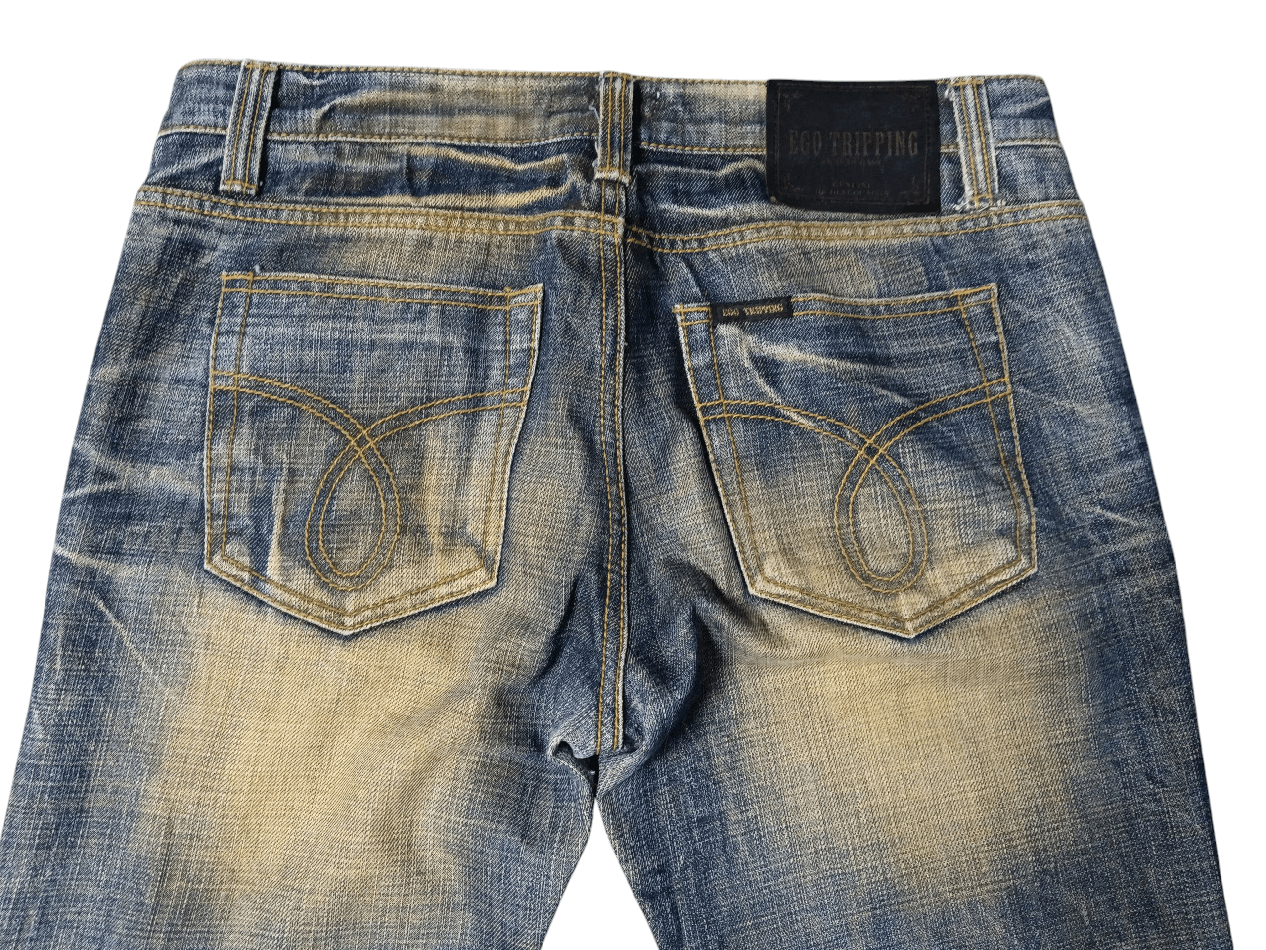 Ego Tripping Low Rise Straight Denim Vintage Look Size US 32 / EU 48 - 6 Thumbnail