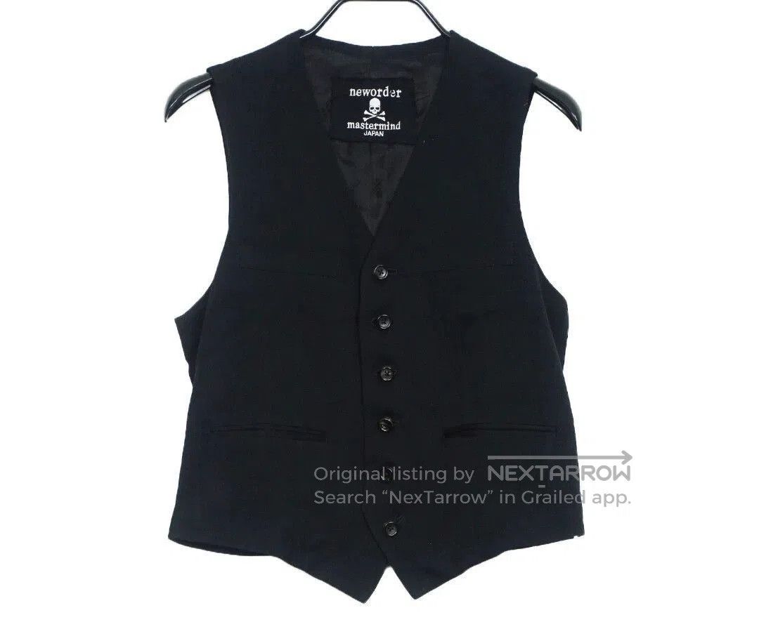 Mastermind Japan Black Skull Pattern Sleeveless Top XS. Size US XS / EU 42 / 0 - 2 Thumbnail