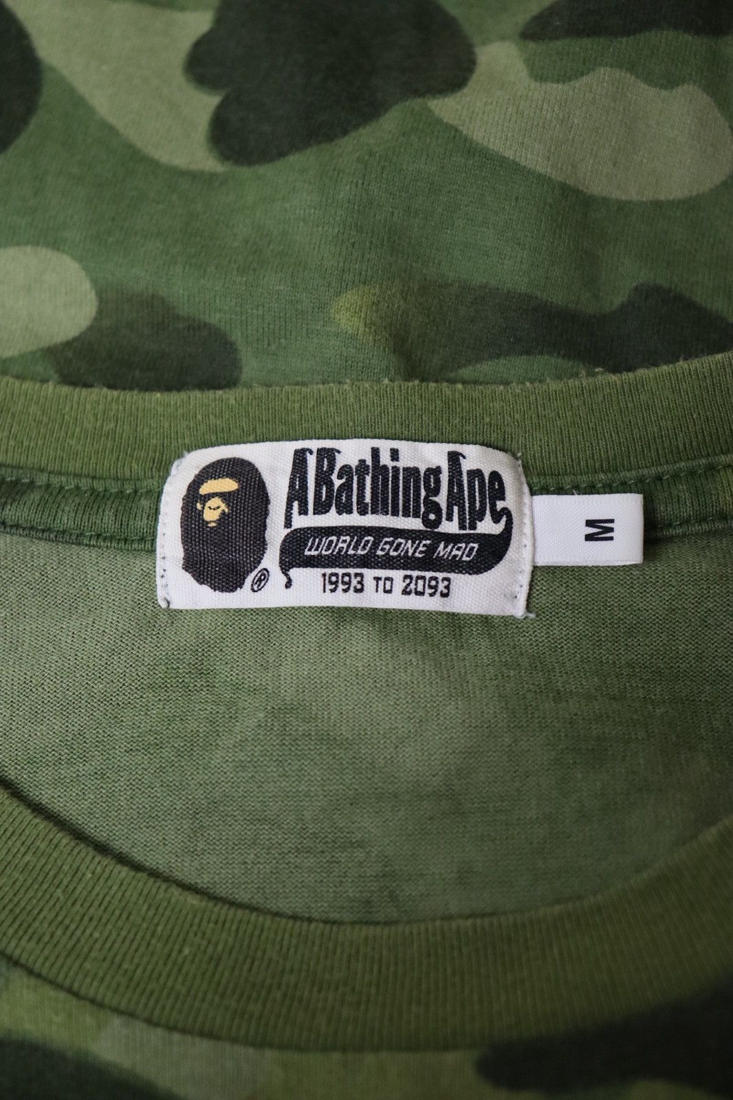 Bape BAPE A Bathing Ape Soldier Tee Camo Green Size M Military Size US M / EU 48-50 / 2 - 10 Thumbnail