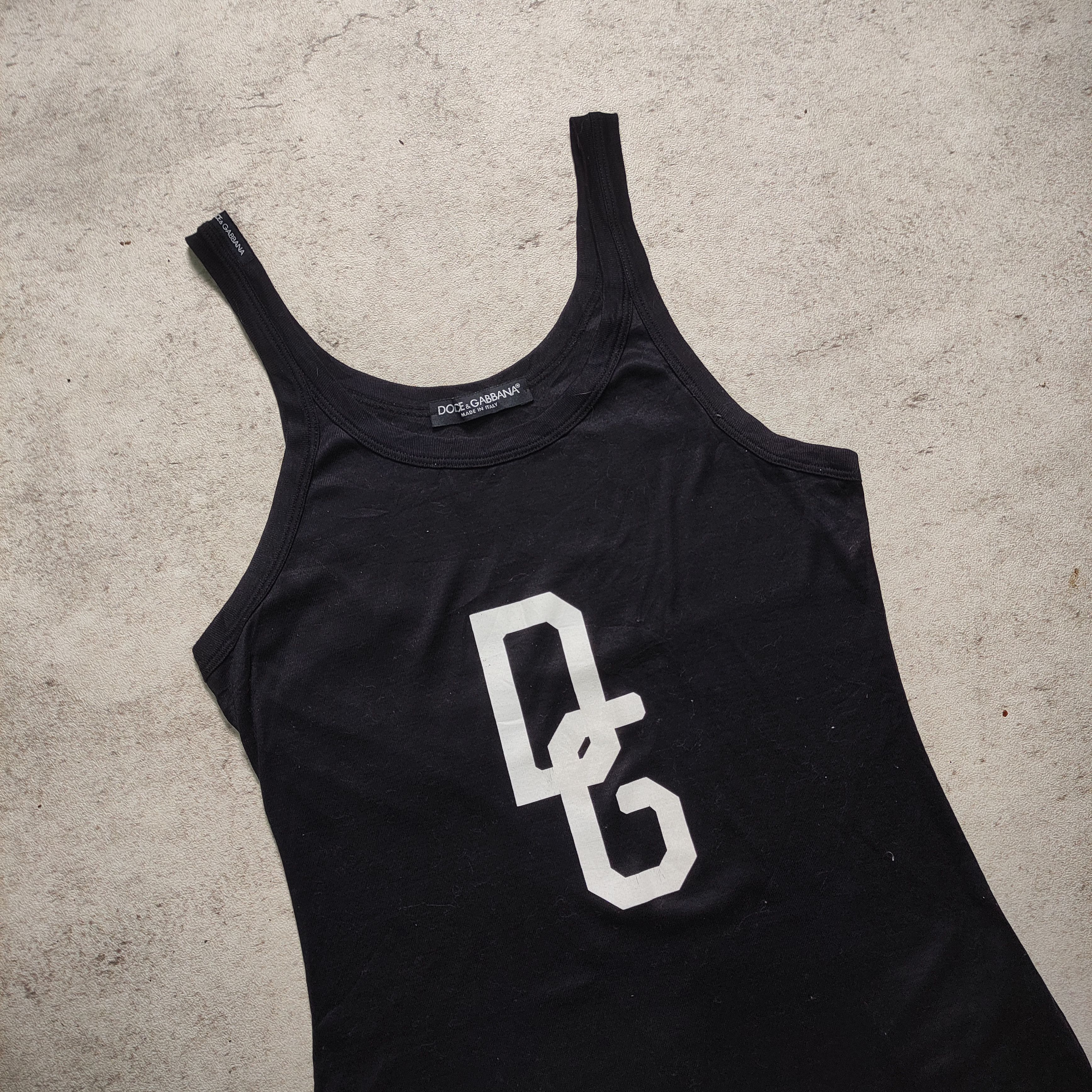 Dolce & Gabbana × Vintage Dolce and Gabbana crop tank top Size XS / US 0-2 / IT 36-38 - 2 Thumbnail