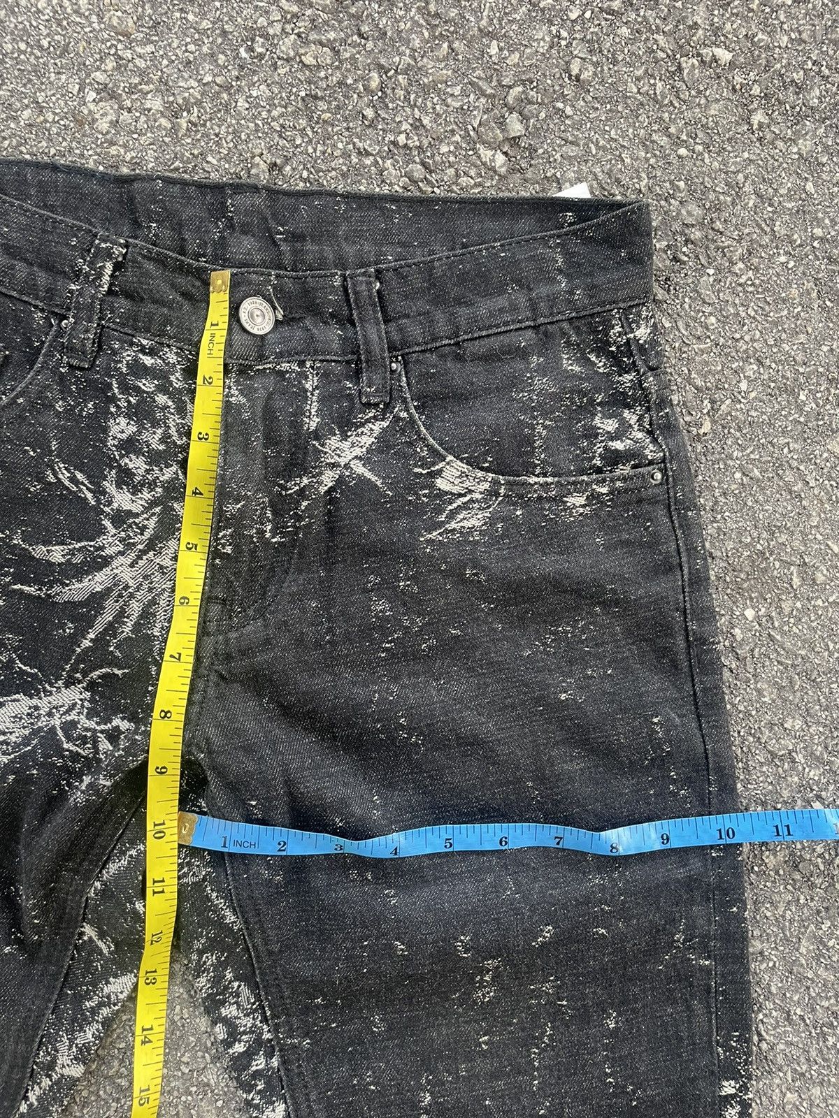 Japanese Brand Bleachd Denim Size US 30 / EU 46 - 6 Thumbnail