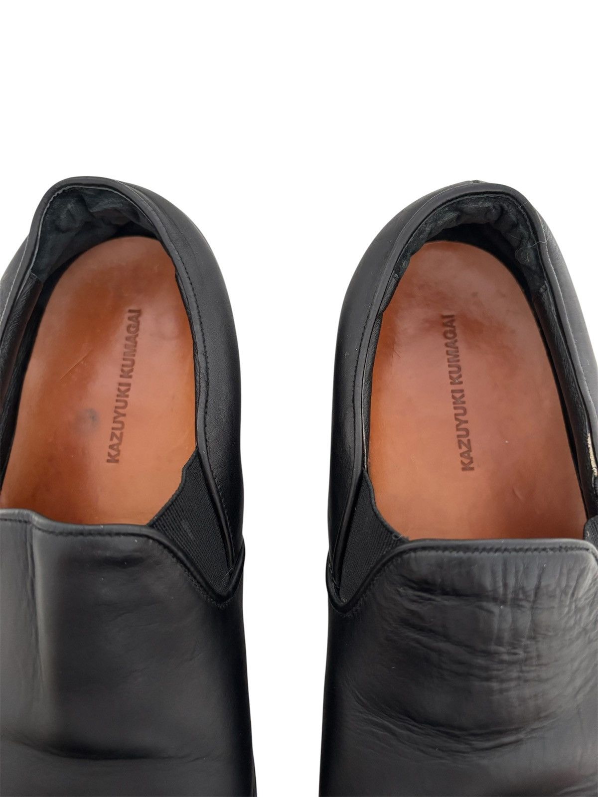 Kazuyuki Kumagai Attachment Kazuyuki Kumagai Guidi leather slip-on Size US 8 / EU 41 - 4 Thumbnail
