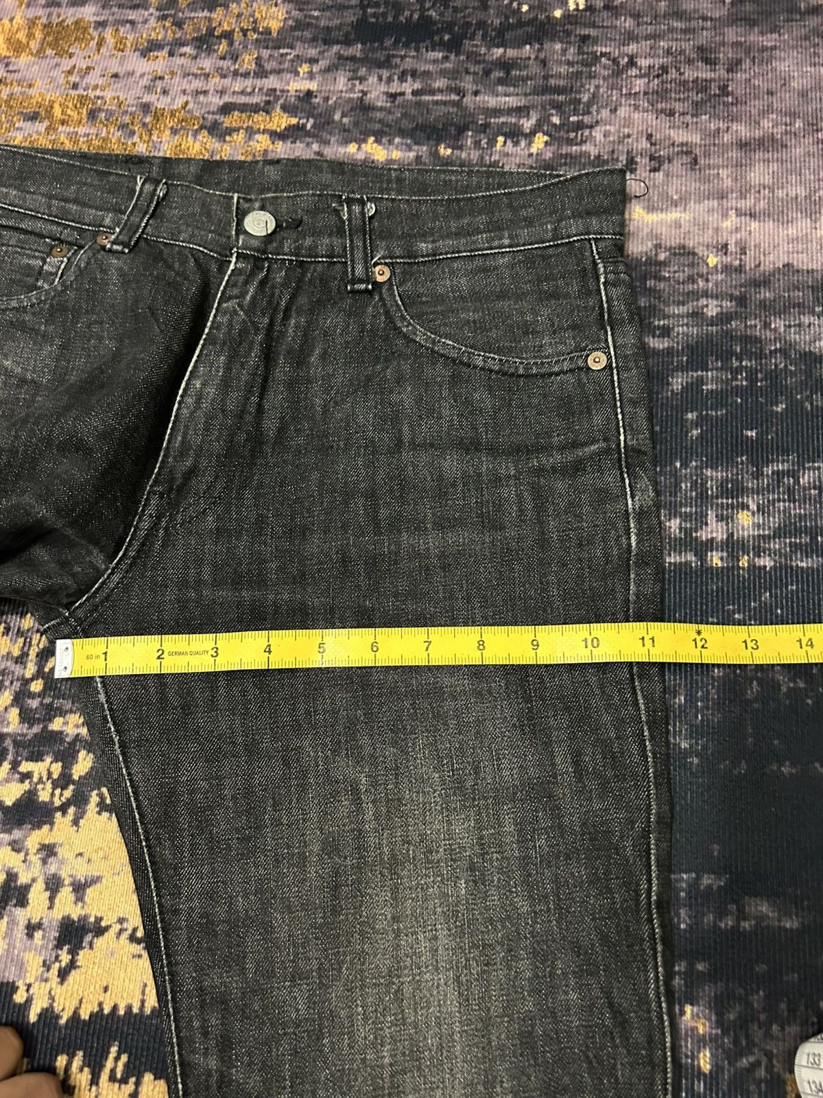 Hysteric Glamour Handcraft Tokyo Snake Pocket Back Bootcut Jeans Size US 32 / EU 48 - 16 Thumbnail