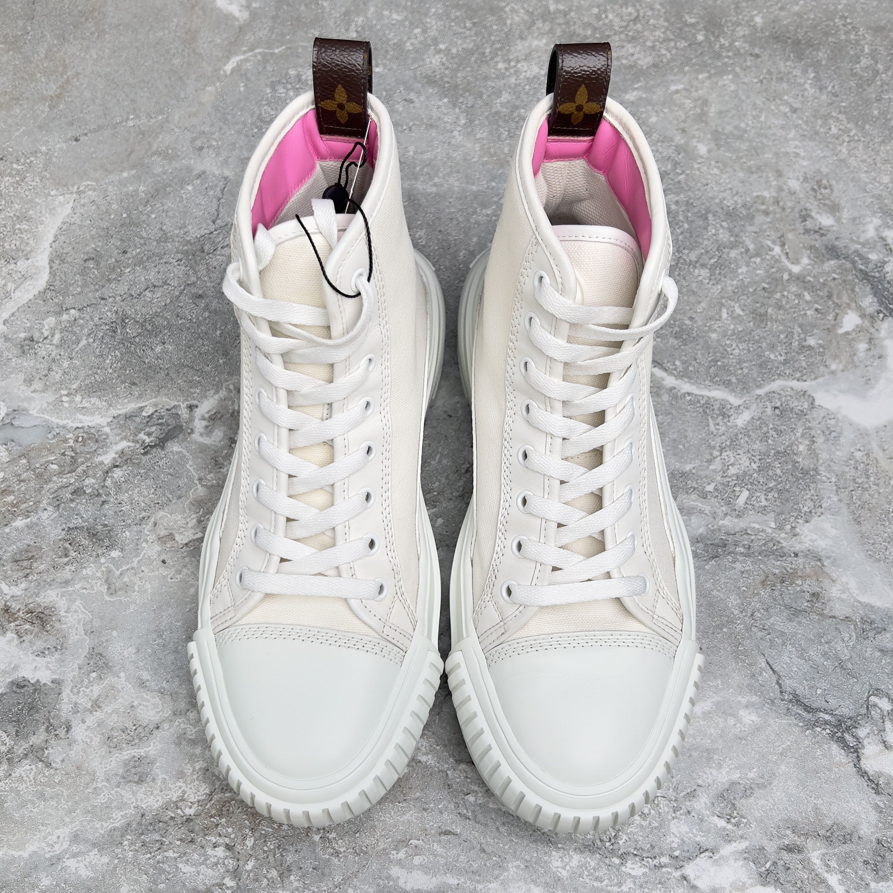 Louis Vuitton Louis Vuitton Squad Chunky Sneaker Boot Converse Monogram Size US 9 / IT 39 - 2 Thumbnail