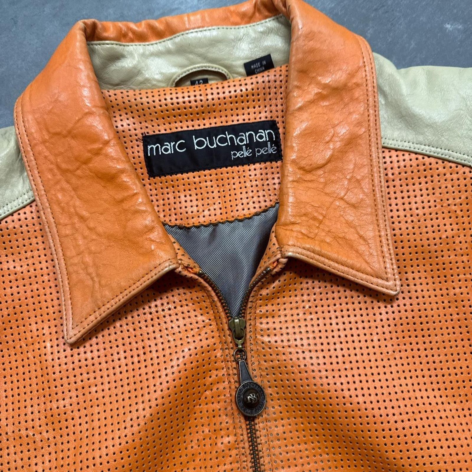 Pelle Pelle × Vintage Vintage Pelle Pelle March Buchanan HipHop Rap Leather Jacket Size US M / EU 48-50 / 2 - 7 Thumbnail