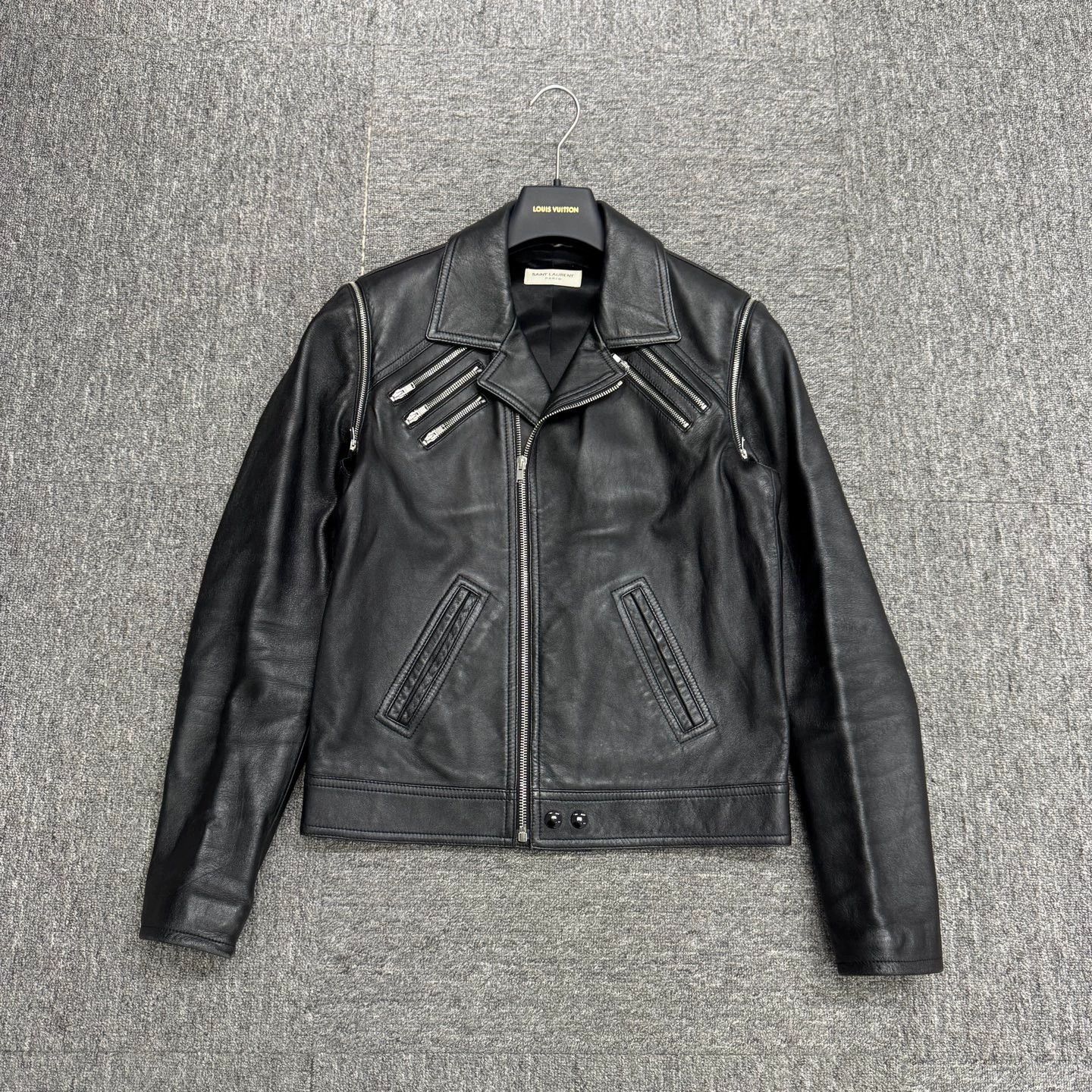 Hedi Slimane × Saint Laurent Paris 15FW 5 Zips Detachable Sleeve