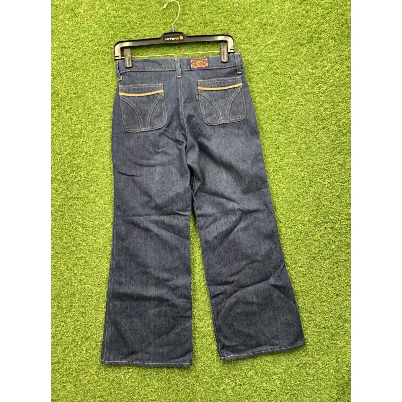Levi's Vintage Levi's Bootcut Jeans Size 29 Dark Wash 70s American Style Men's Denim Casual Size US 29 - 7 Thumbnail