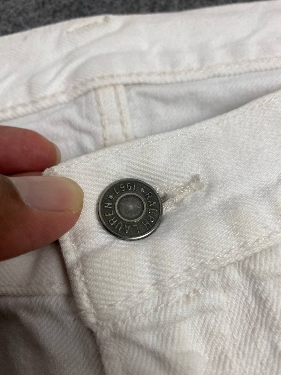Polo Ralph Lauren vintage polo ralph lauren redline selvedge white denim Size US 44 / EU 60 - 10 Thumbnail