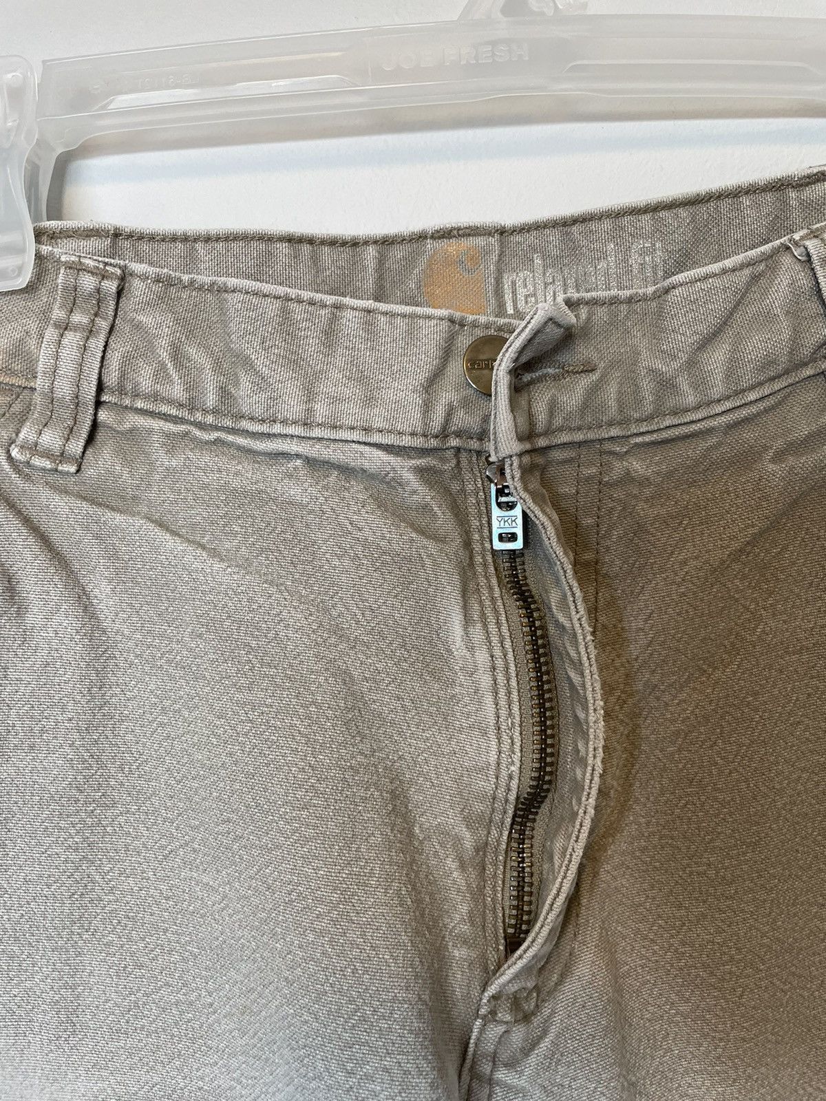 Carhartt Distressed Relax fit Carhartt Single knee work pants Size US 32 / EU 48 - 6 Thumbnail