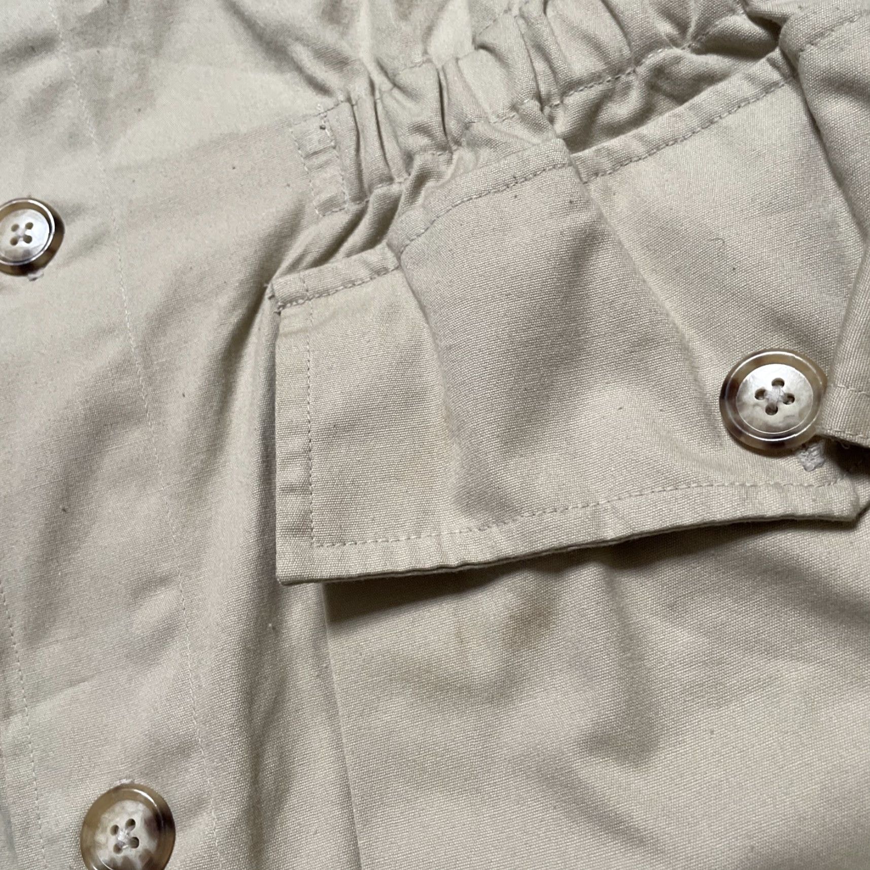 Abercrombie & Fitch VINTAGE Abercrombie & Fitch Safari Hunting Outdoor Fishing Travel Jacket XL Beige Unisex Adults NWT 70s 80s Military Year theme NOS Deadstock Leather? Size US XL / EU 56 / 4 - 2 Thumbnail