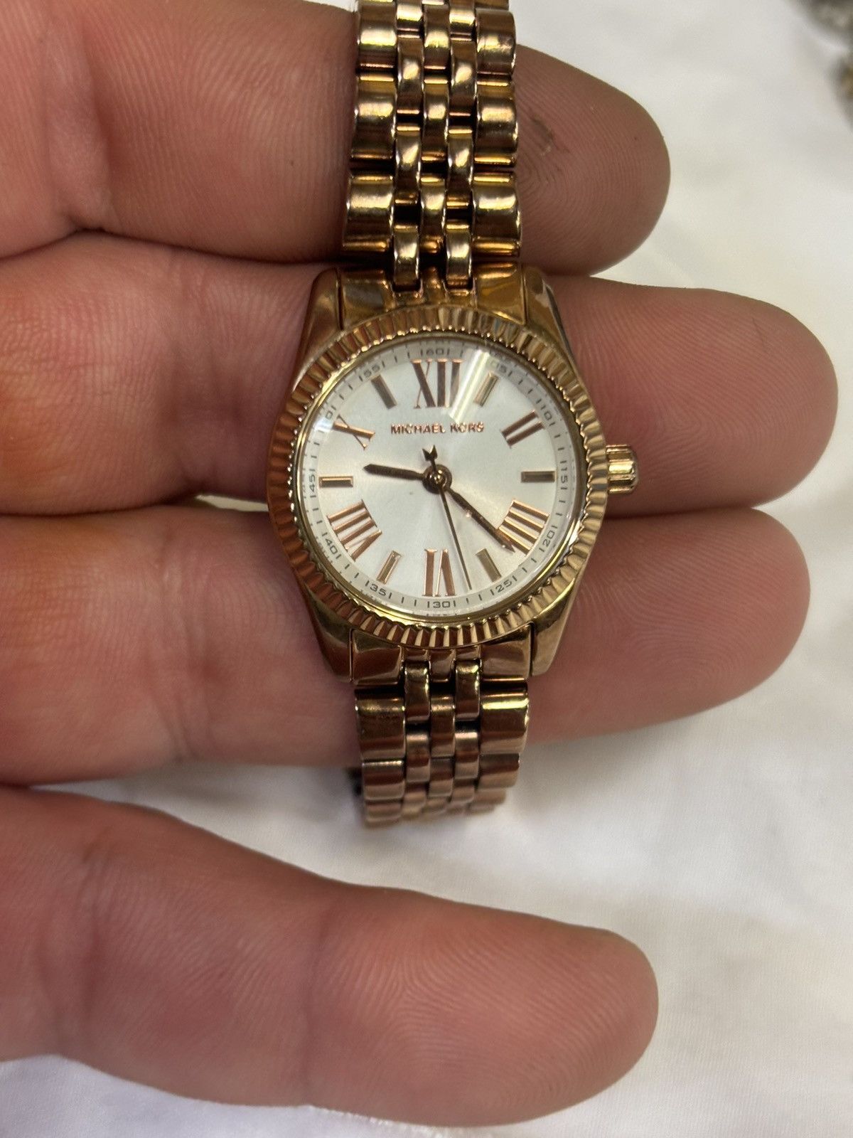 Michael Kors Michael Kors Lexington MK-3230 Women’s Watch! New Battery! Size ONE SIZE - 1 Thumbnail