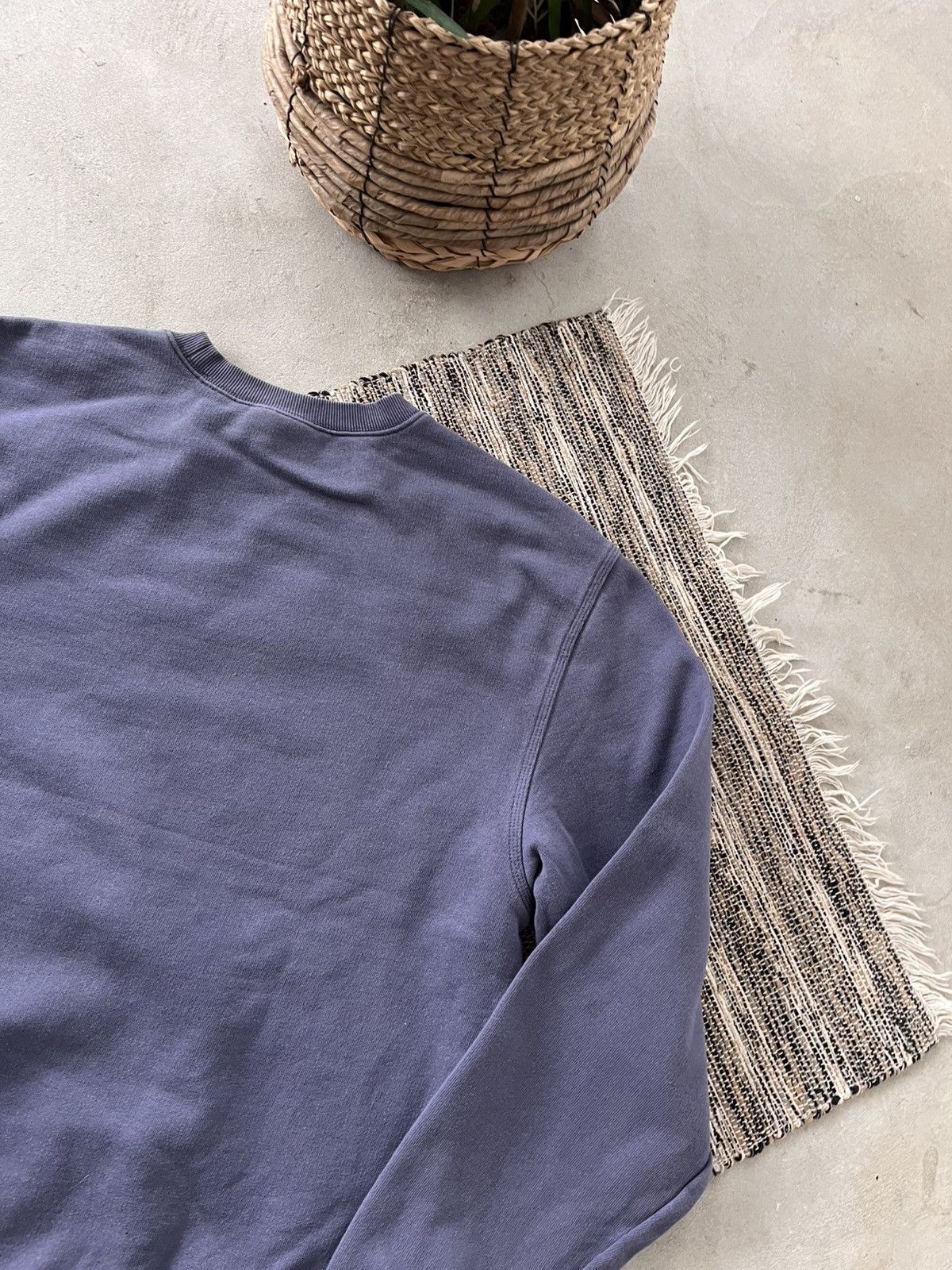 Carhartt Wip Vintage Carhartt Faded Blank Purple Workwear Sweatshirt Y2K Size US L / EU 52-54 / 3 - 13 Thumbnail