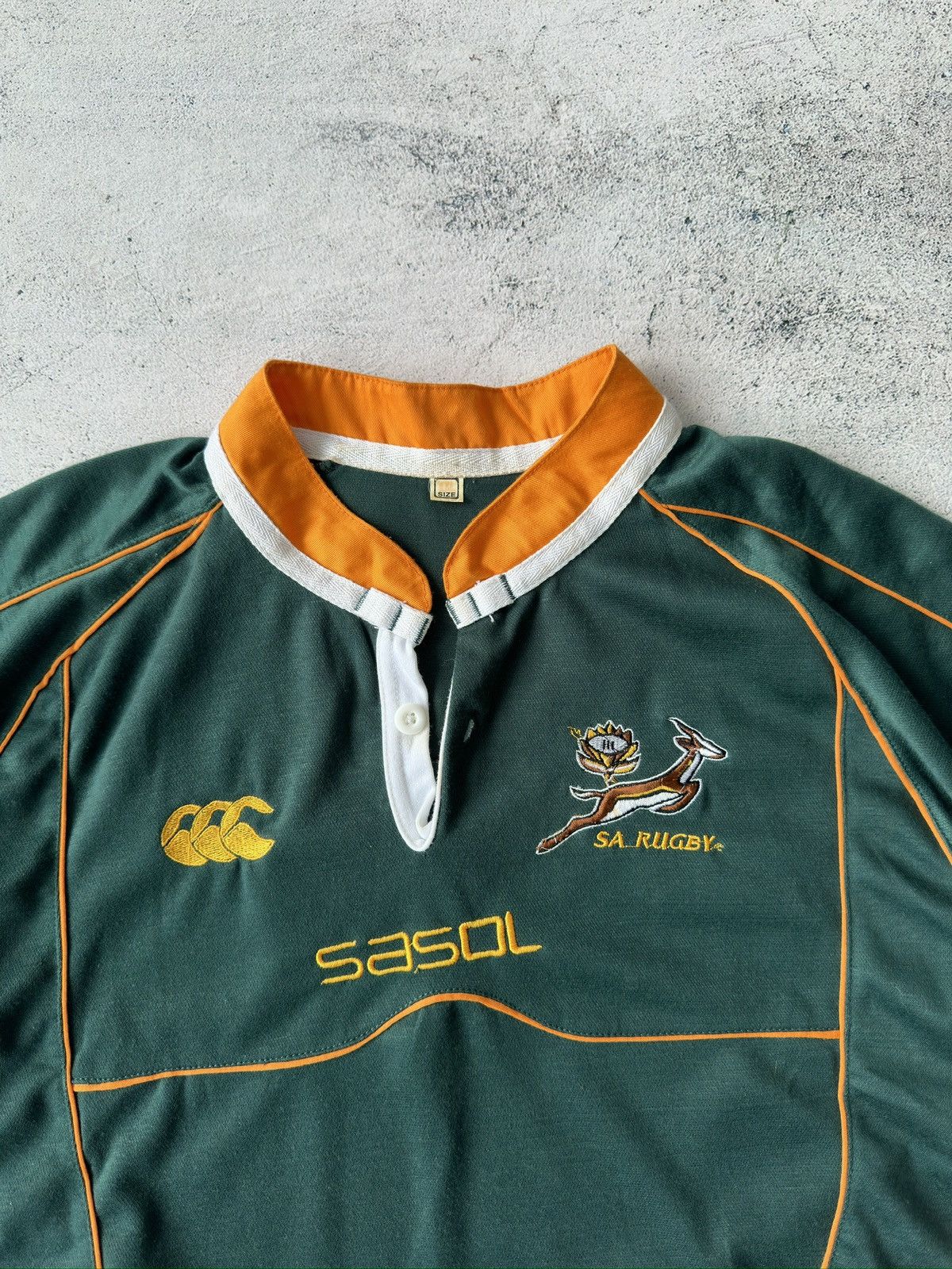 Canterbury of New Zealand × Vintage Vintage Canterbury South Africa Rugby Shirt Size US XL / EU 56 / 4 - 5 Thumbnail