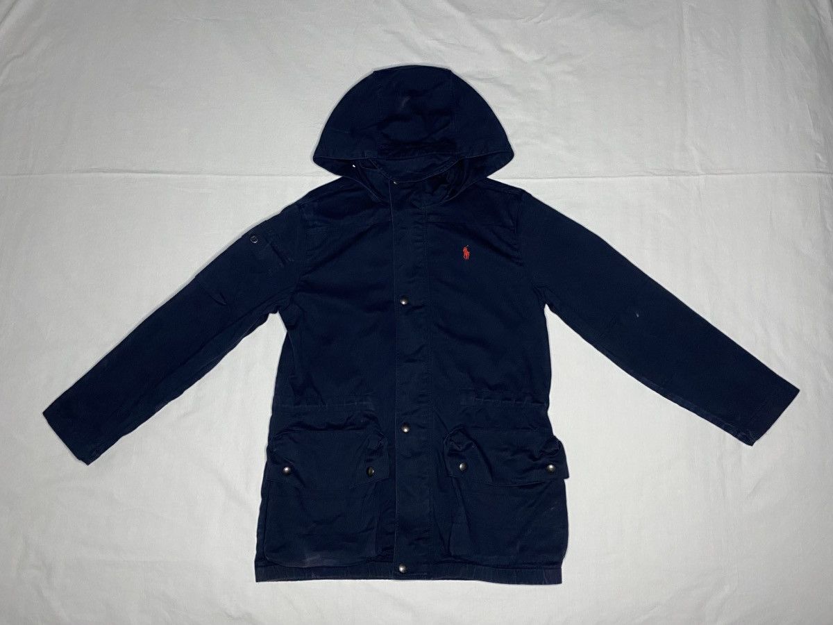 Polo Ralph Lauren Polo Ralph Lauren Navy Military Jacket 10-12 Boys Youth Coat Size US XS / EU 42 / 0 - 2 Thumbnail