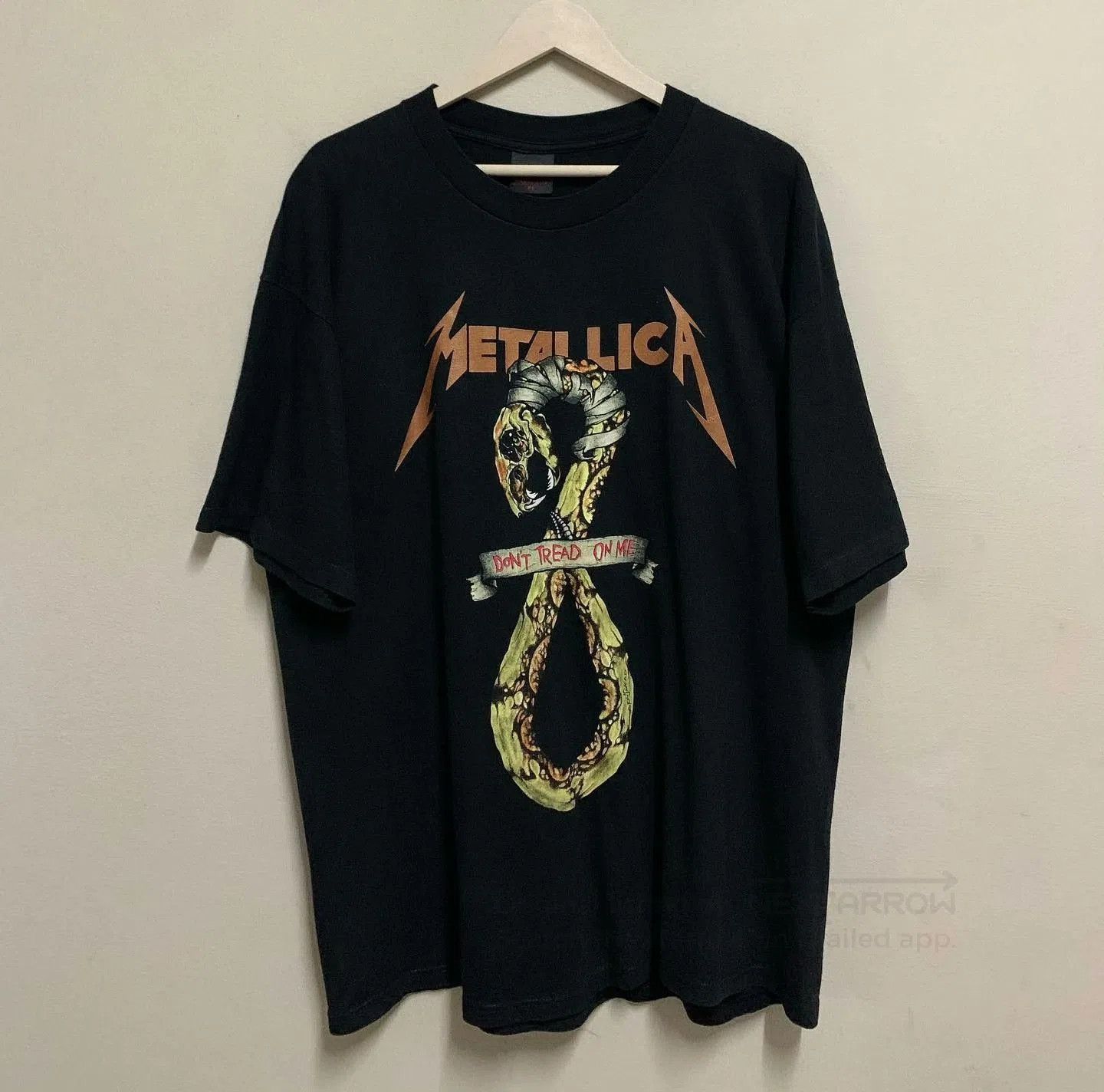 Vintage Metallica 1993 Vintage Tour T. Size US M / EU 48-50 / 2 - 1 Thumbnail
