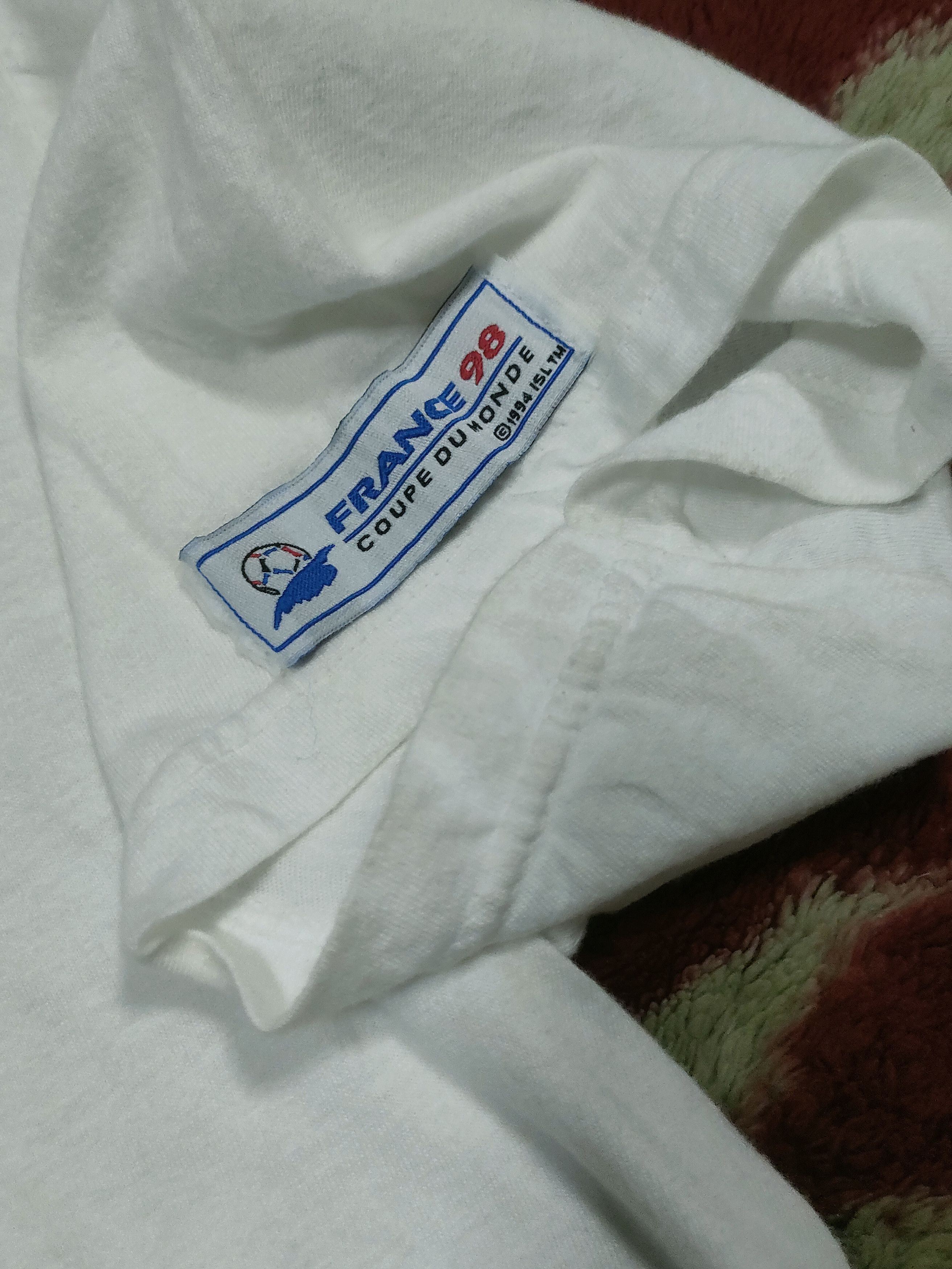 Vintage Vintage World Cup France 98 Size US M / EU 48-50 / 2 - 15 Thumbnail