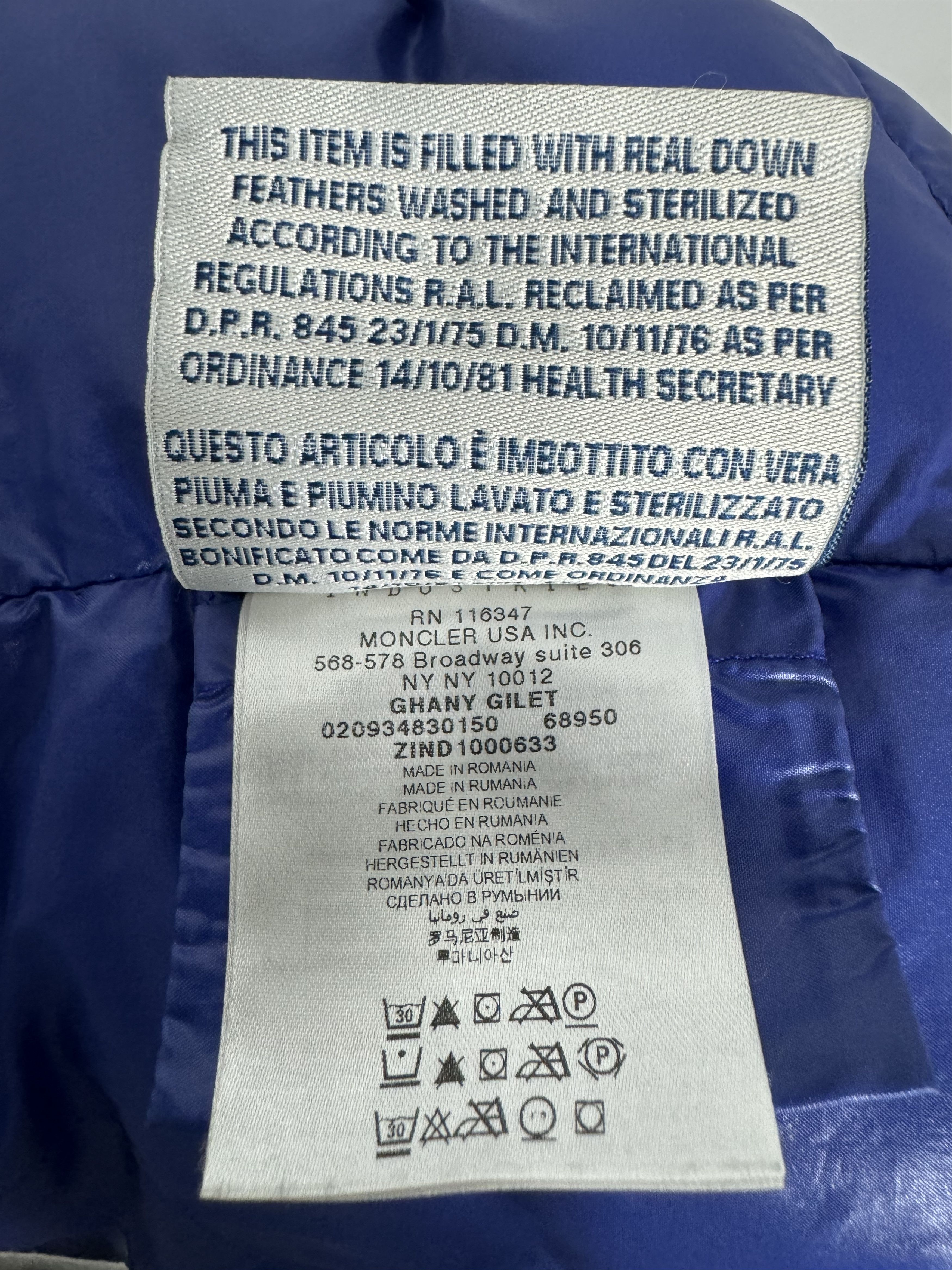 Moncler Moncler Ghany Gilet Size S / US 4 / IT 40 - 7 Thumbnail