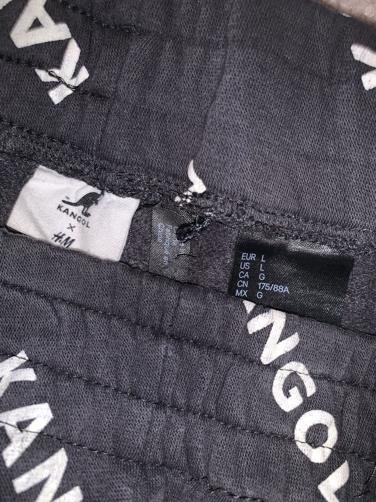 H&M KANGOL x H&M Joggers in Slate/Sand Size US 32 / EU 48 - 2 Thumbnail