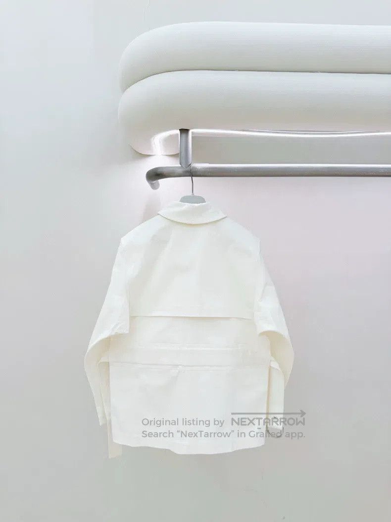 Hermes Hermes White zippered jacket Size XS / US 0-2 / IT 36-38 - 2 Thumbnail