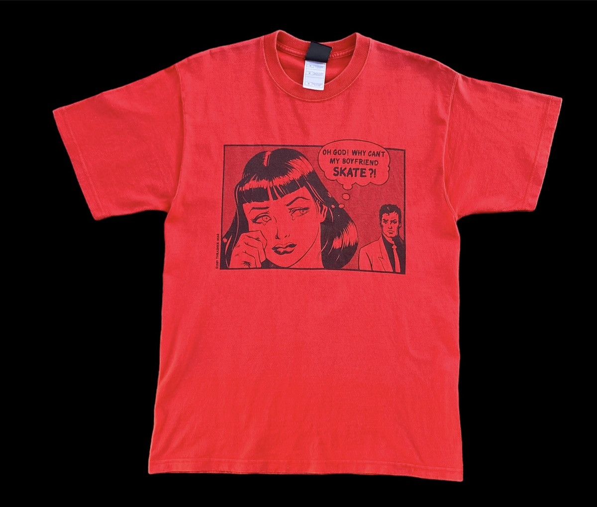 Vintage Sick🔥Vintage 1989 Thrasher Magazine My Boyfriend Skate Tees Size US M / EU 48-50 / 2 - 1 Thumbnail