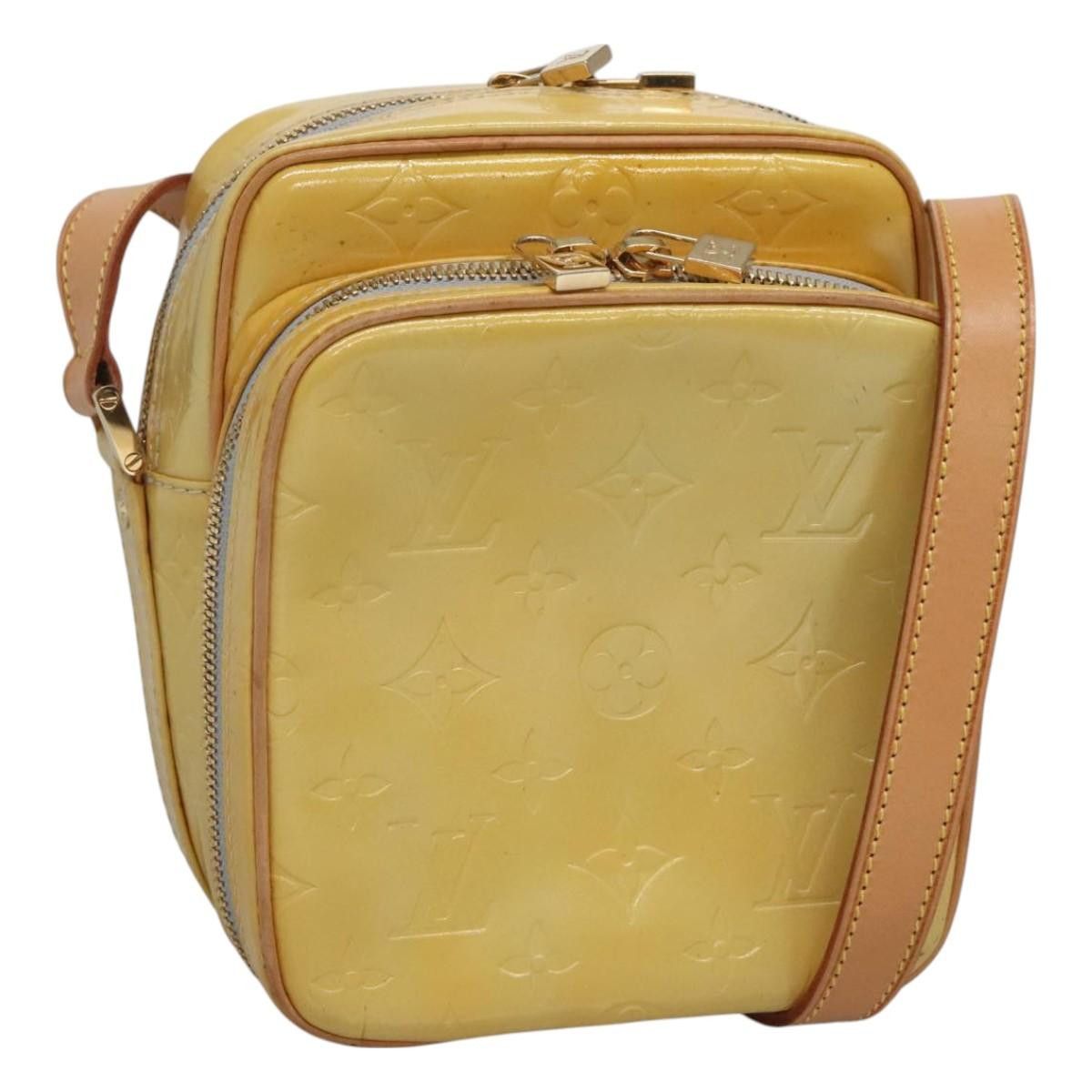 Louis Vuitton LOUIS VUITTON Monogram Vernis Wooster Shoulder Bag Gris Size ONE SIZE - 1 Thumbnail