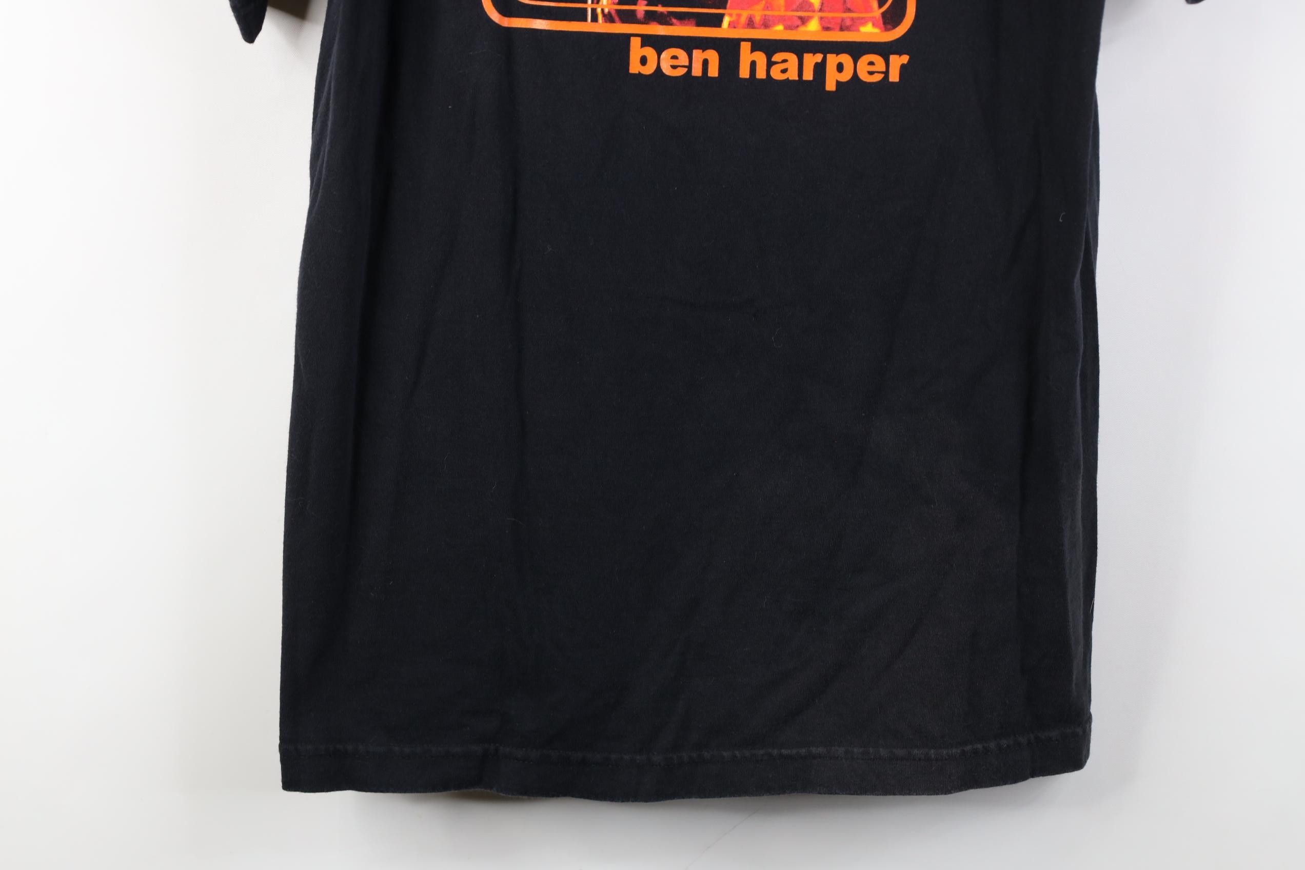 Vintage Vintage Spell Folk Reggae Ben Harper Band Tour T-Shirt Black Size US M / EU 48-50 / 2 - 3 Thumbnail