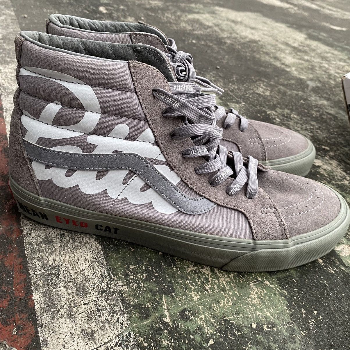 Vans Vans sk8 hi patta frost grey Size US 11 / EU 44 - 3 Thumbnail