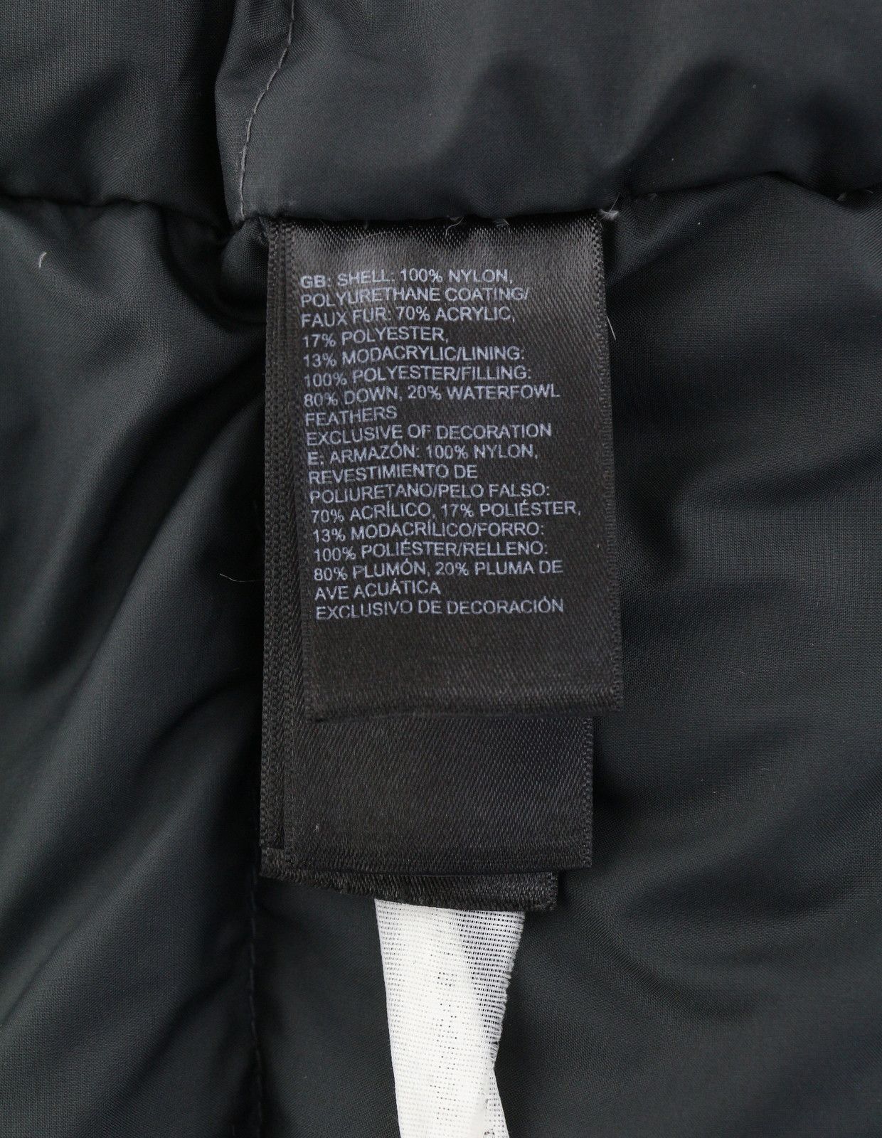 The North Face XS Dark Blue 550 Down Hood Full Zip Parka 86876 Size US XS / EU 42 / 0 - 9 Thumbnail