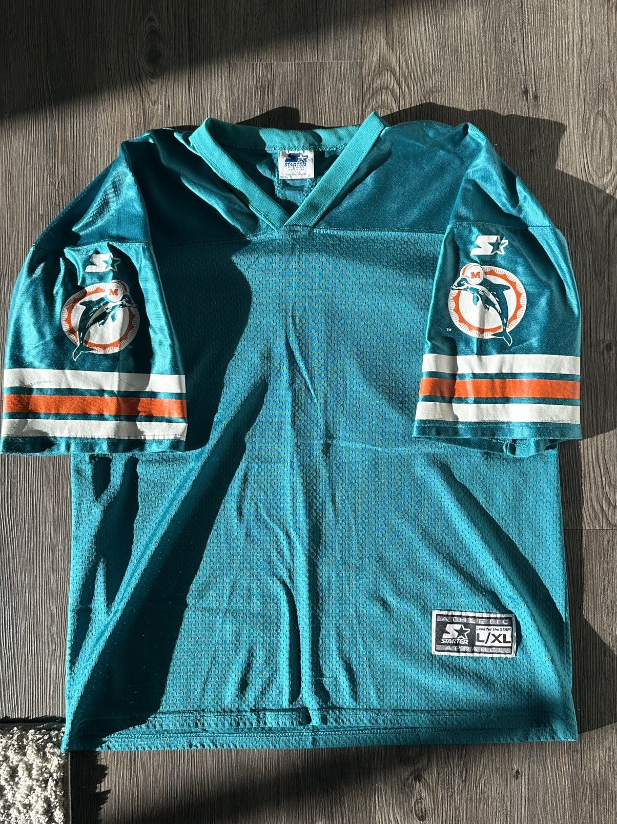Starter Vintage Starter Dolphins Jersey Size US L / EU 52-54 / 3 - 1 Thumbnail