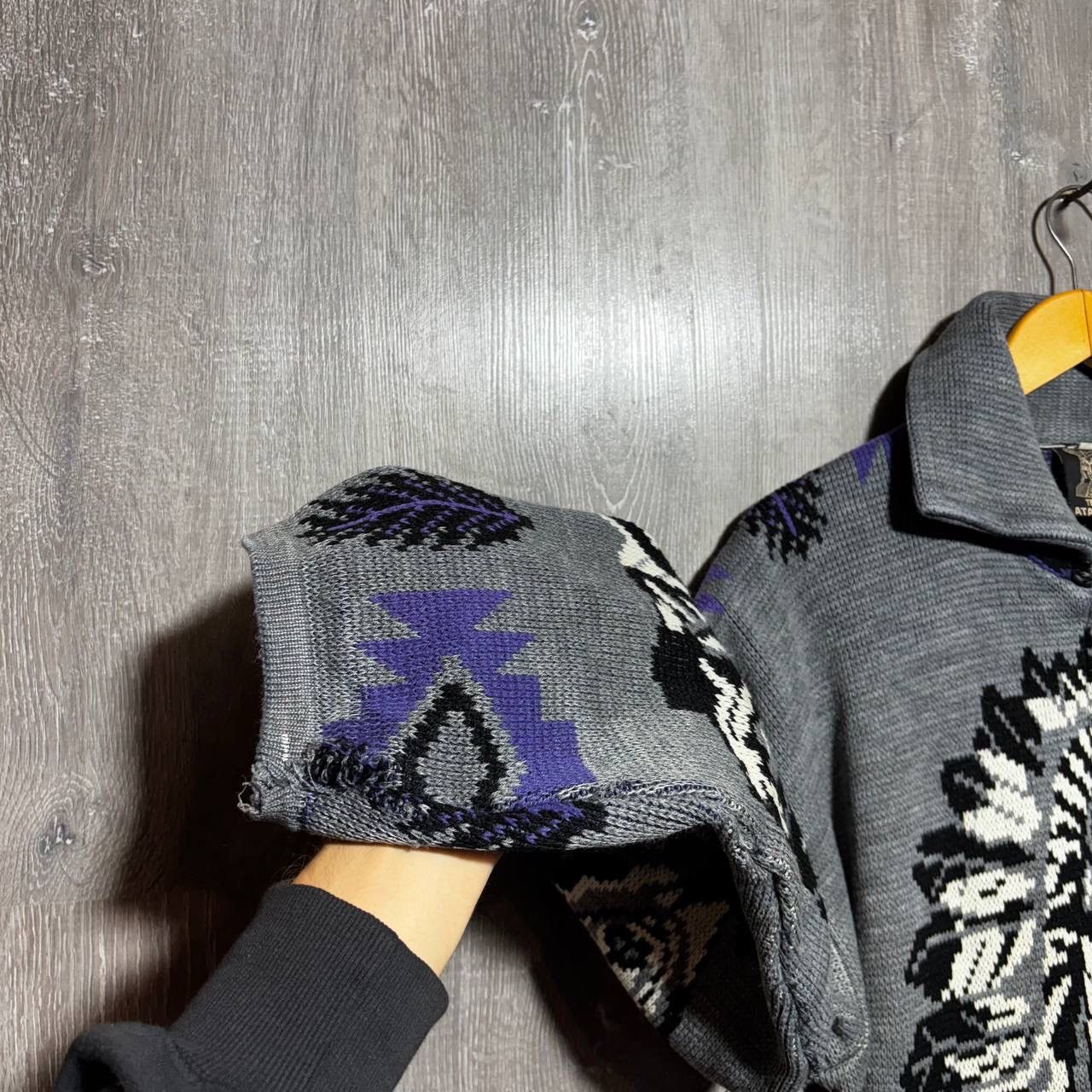 Other Vintage Ruminahui Wool Jacket Wolf Sweater Amican Style Y2K Size US L / EU 52-54 / 3 - 6 Thumbnail