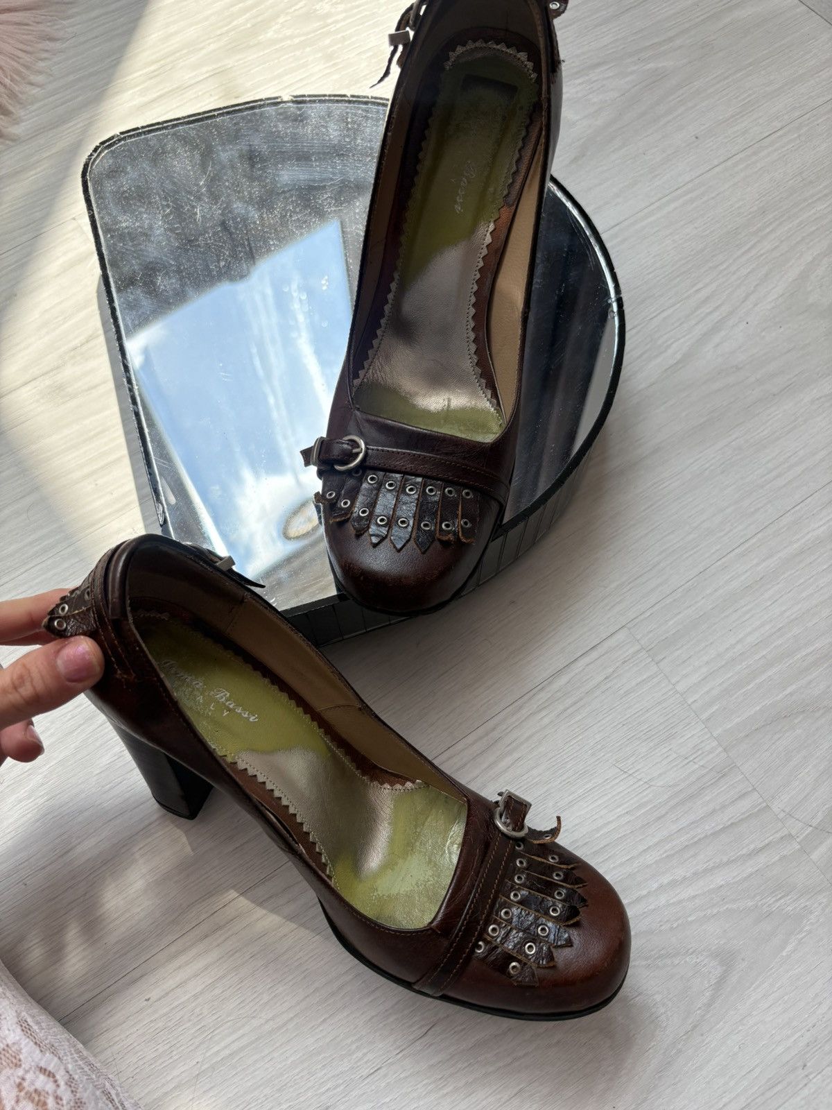 Vintage y2k italian heels Size US 7 / IT 37 - 18 Thumbnail