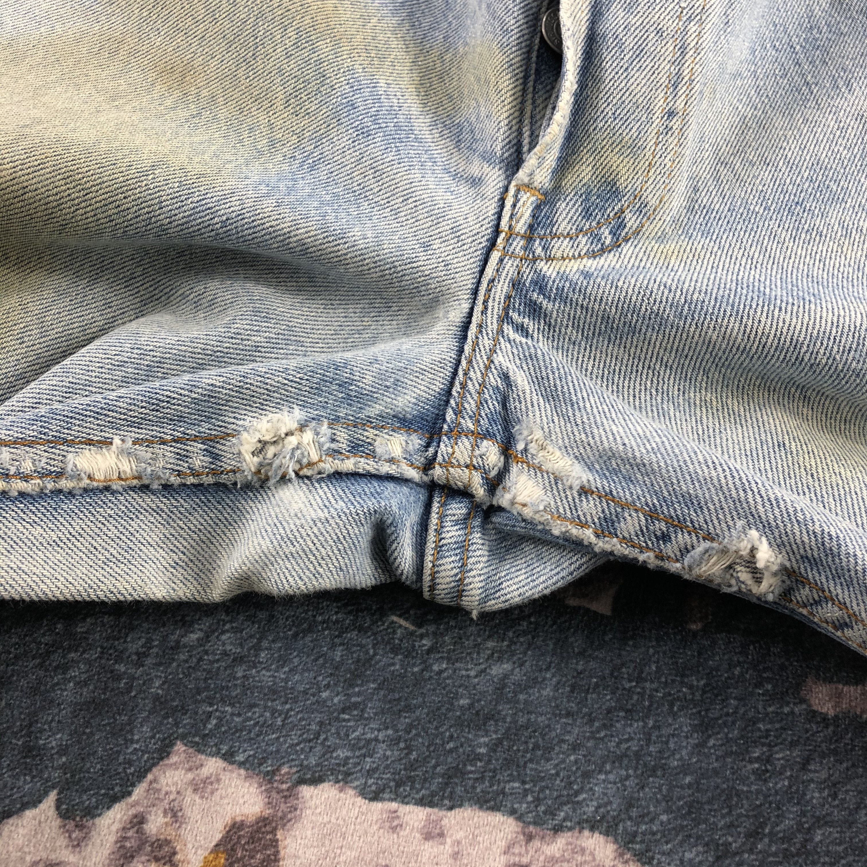 Levi's Vintage 90s Distress Levis 501 Jeans-JM2795 Size US 29 - 11 Thumbnail