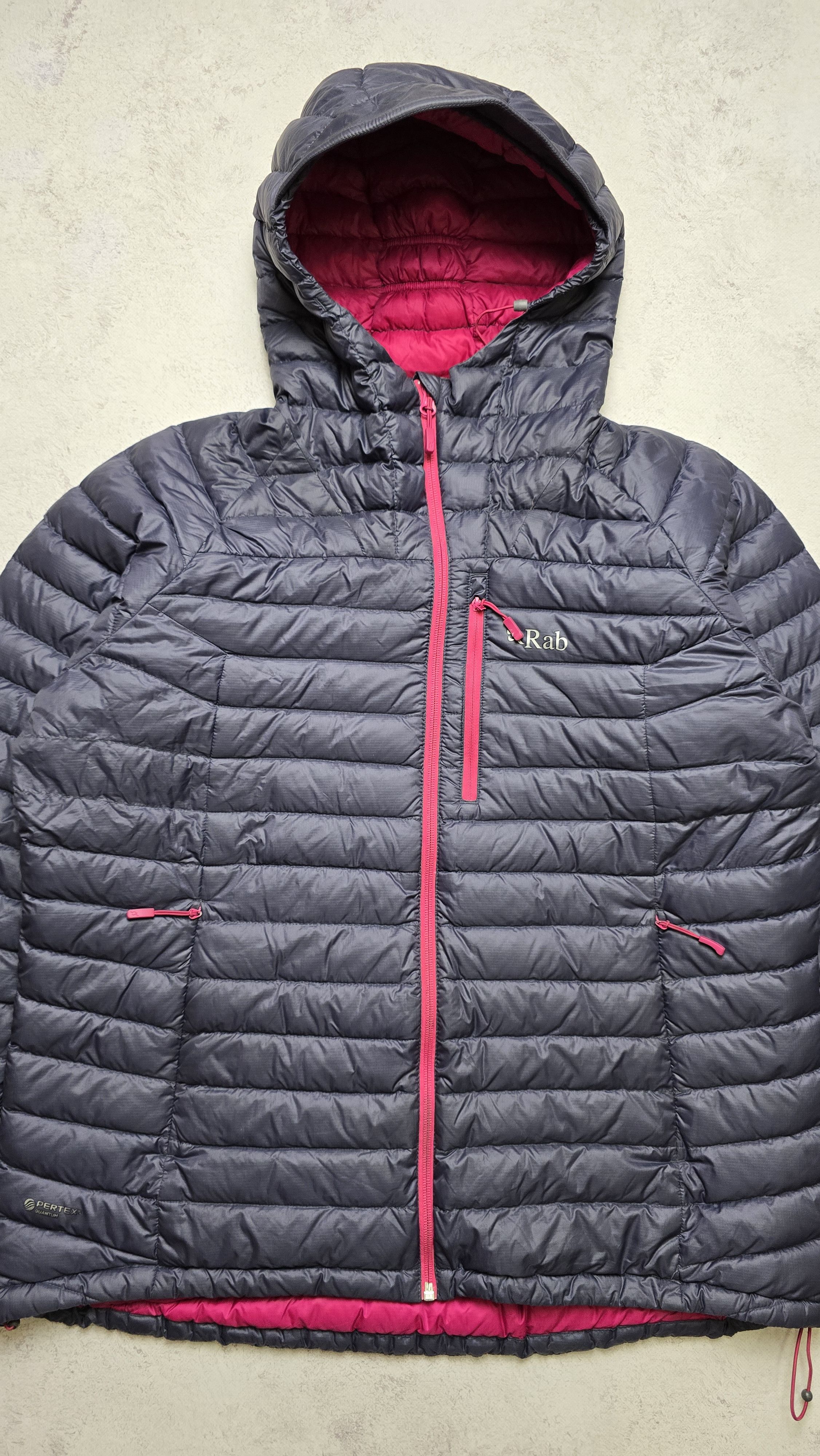 Rab Microlight Alpine Down Jacket Hooded Puffer Pertex Quantum Size XXL / US 16-18 / IT 52-54 - 7 Thumbnail