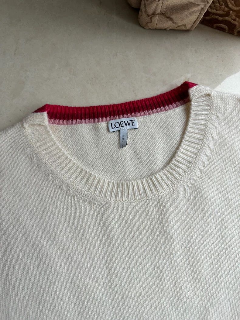 Loewe LOEWE logo woollen sweater Size L / US 10 / IT 46 - 5 Thumbnail