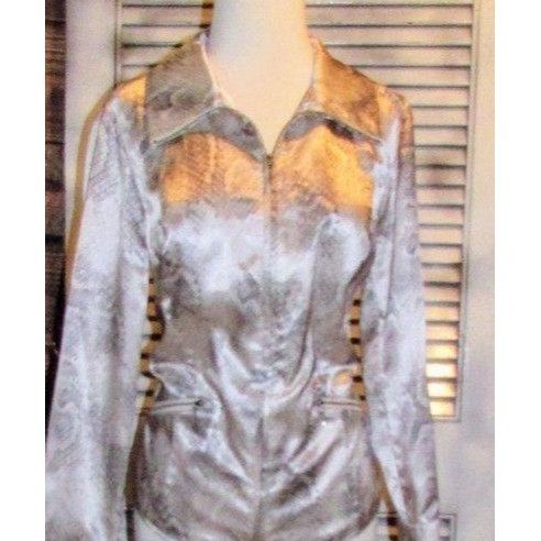 Other Weekends by Chico’s Sz 0 Snakeskin Pattern Jacket Size XS / US 0-2 / IT 36-38 - 7 Thumbnail