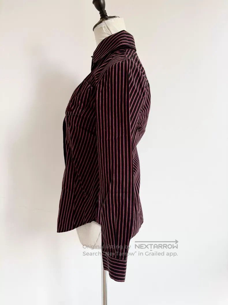 Vivienne Westwood Vivienne Westwood Black and red striped shirt Size M / US 6-8 / IT 42-44 - 3 Thumbnail