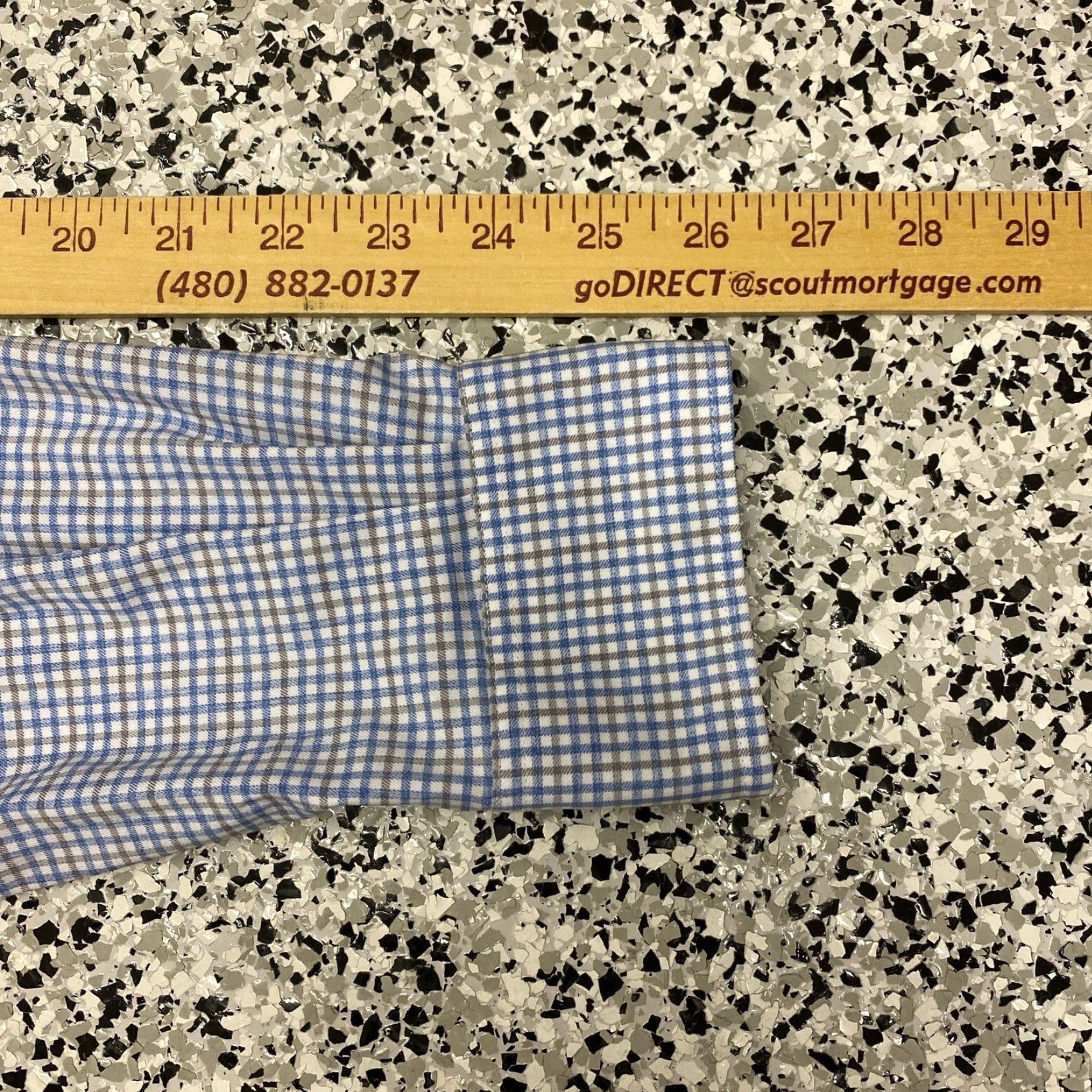 johnnie-O johnnie-O Performance Everest Button Up Shirt Blue Grey Plaid Size Large Mens Shirt Size US L / EU 52-54 / 3 - 3 Thumbnail