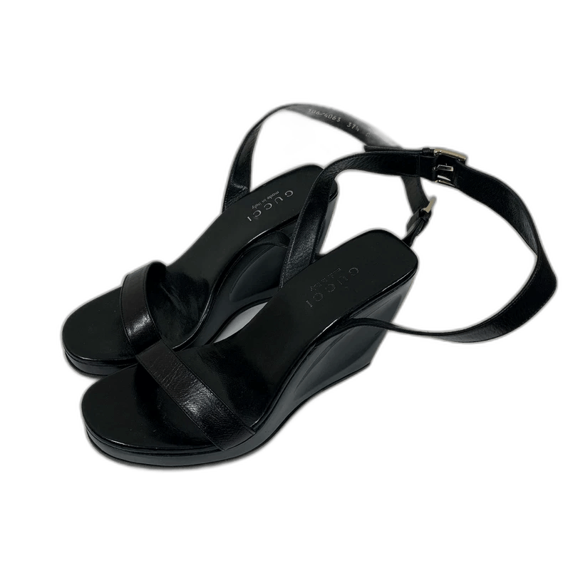 Gucci Gucci Platform High Heels Size 37.5 Size US 7 / IT 37 - 1 Thumbnail