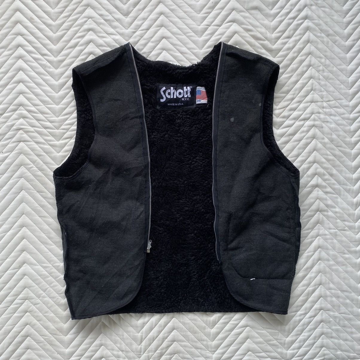 Schott Schott NYC Perfecto Inner Vest — Size 38 Size US S / EU 44-46 / 1 - 1 Thumbnail