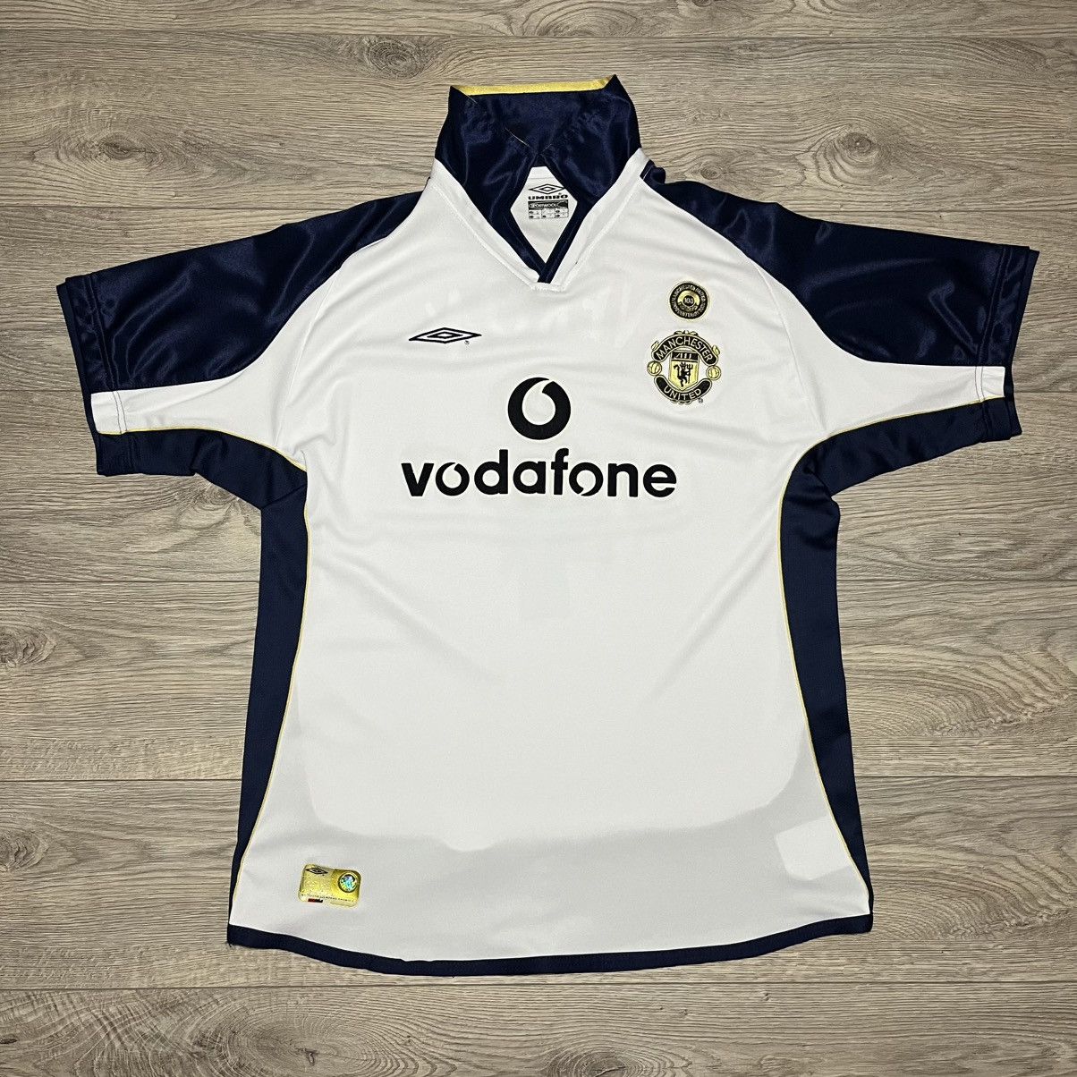 Umbro Manchester United Jersey UMBRO Veron #4 Size US XL / EU 56 / 4 - 1 Thumbnail