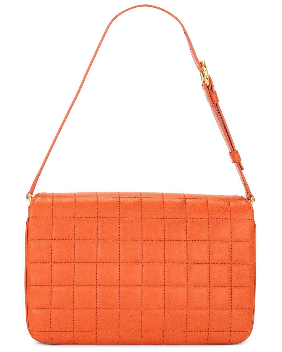 Saint Laurent Paris o1w1db10526 737354 Size: OS / Le Maillon Satchel Bag Orange Size ONE SIZE - 3 Thumbnail