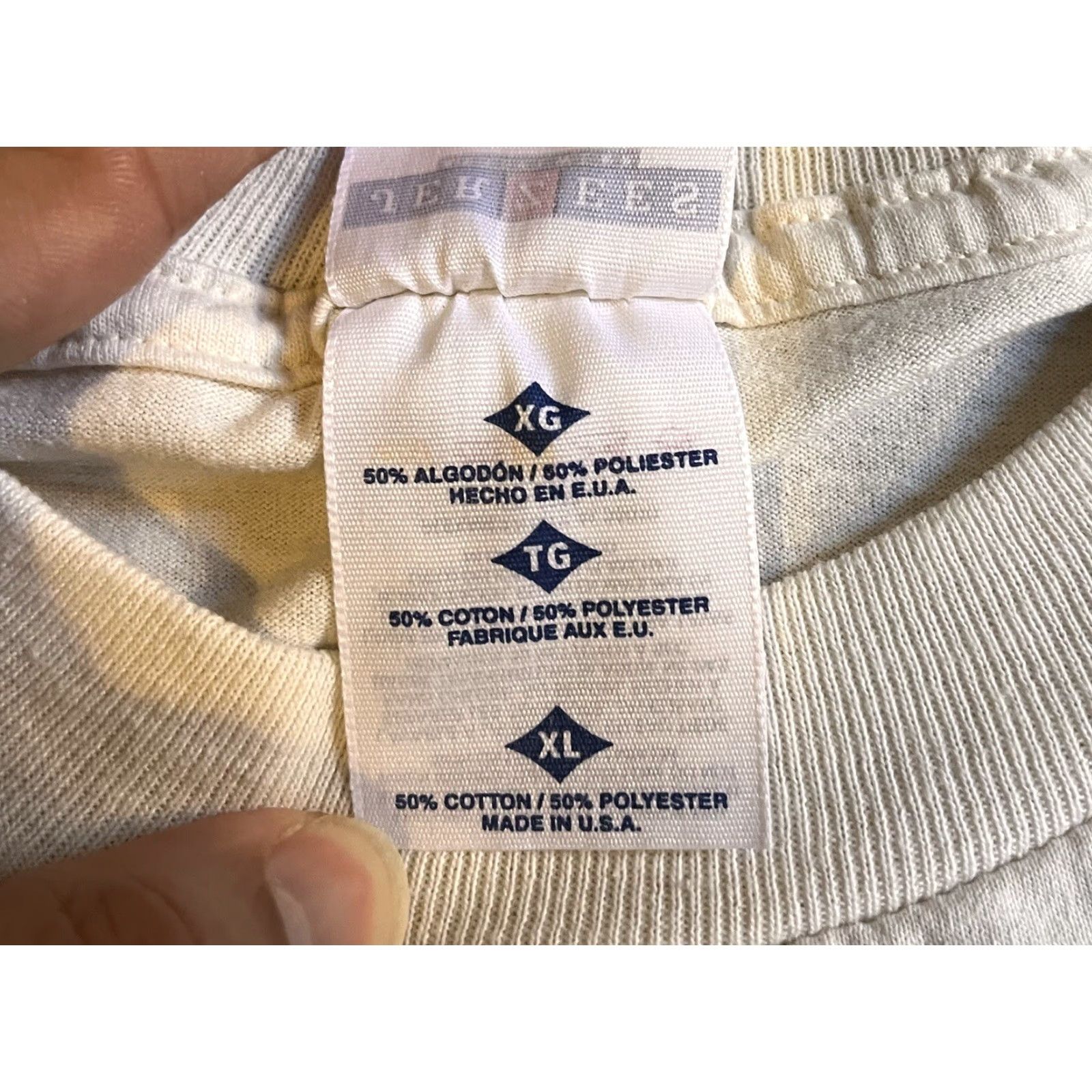 Jerzees VINTAGE Jerzees Shirt Men’s XL White 2000s All Star Softball Nassau Plainview Graphic Print City Retro Sports Century-Old? Size US XL / EU 56 / 4 - 5 Thumbnail