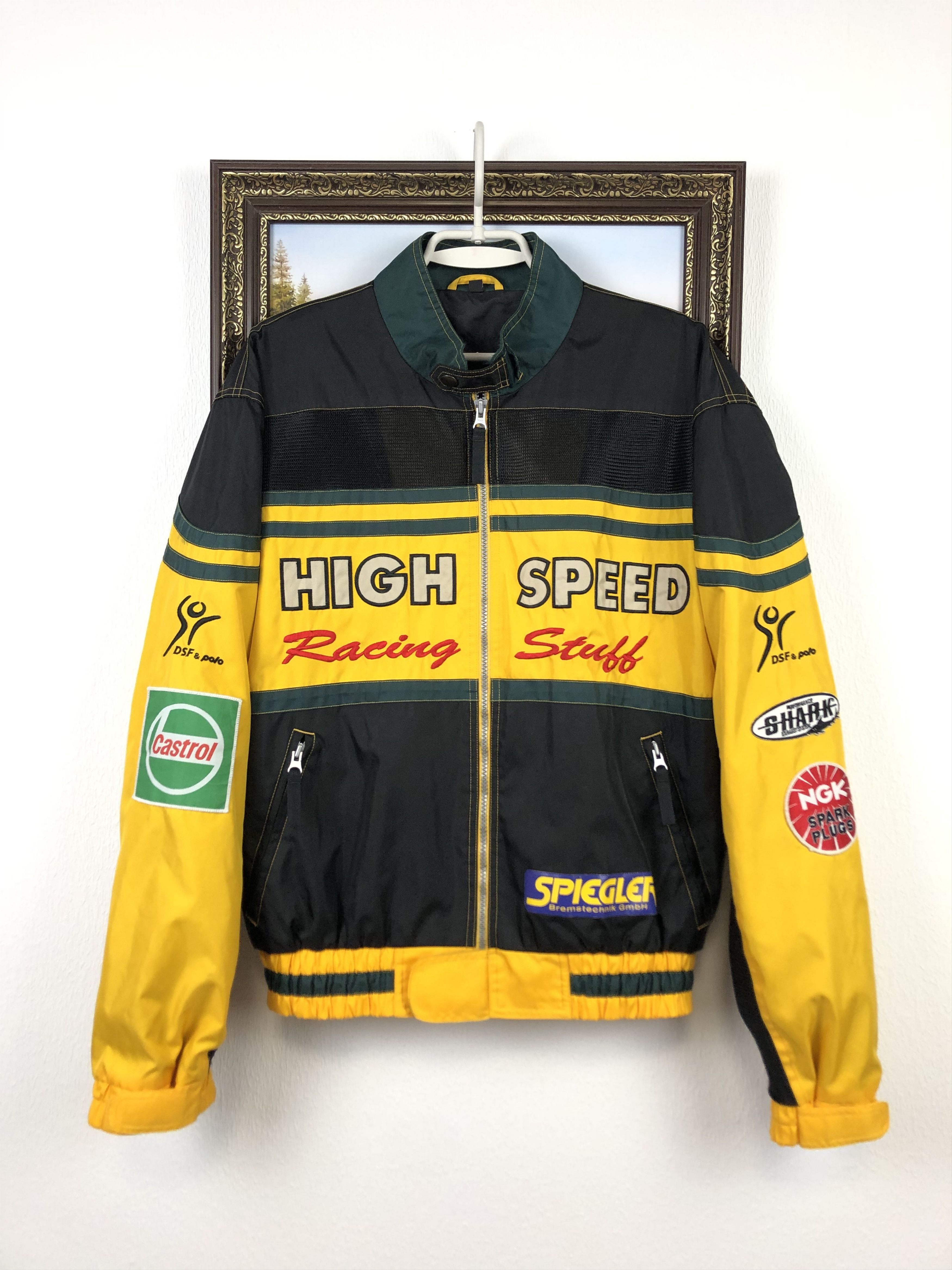 Vintage Vintage High Speed Racing Jacket Rare Hype Ferrari Marlboro Size US M / EU 48-50 / 2 - 1 Thumbnail