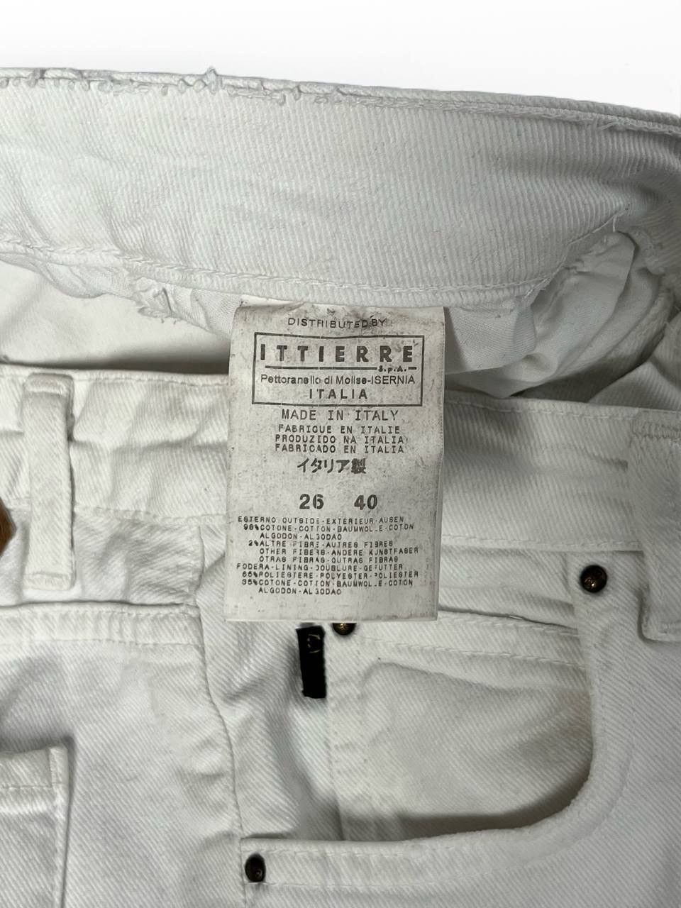 Just Cavalli Roberto Cavalli Vintage Long Flared Low Waisted Jeans Size US 28 / EU 44 - 9 Thumbnail