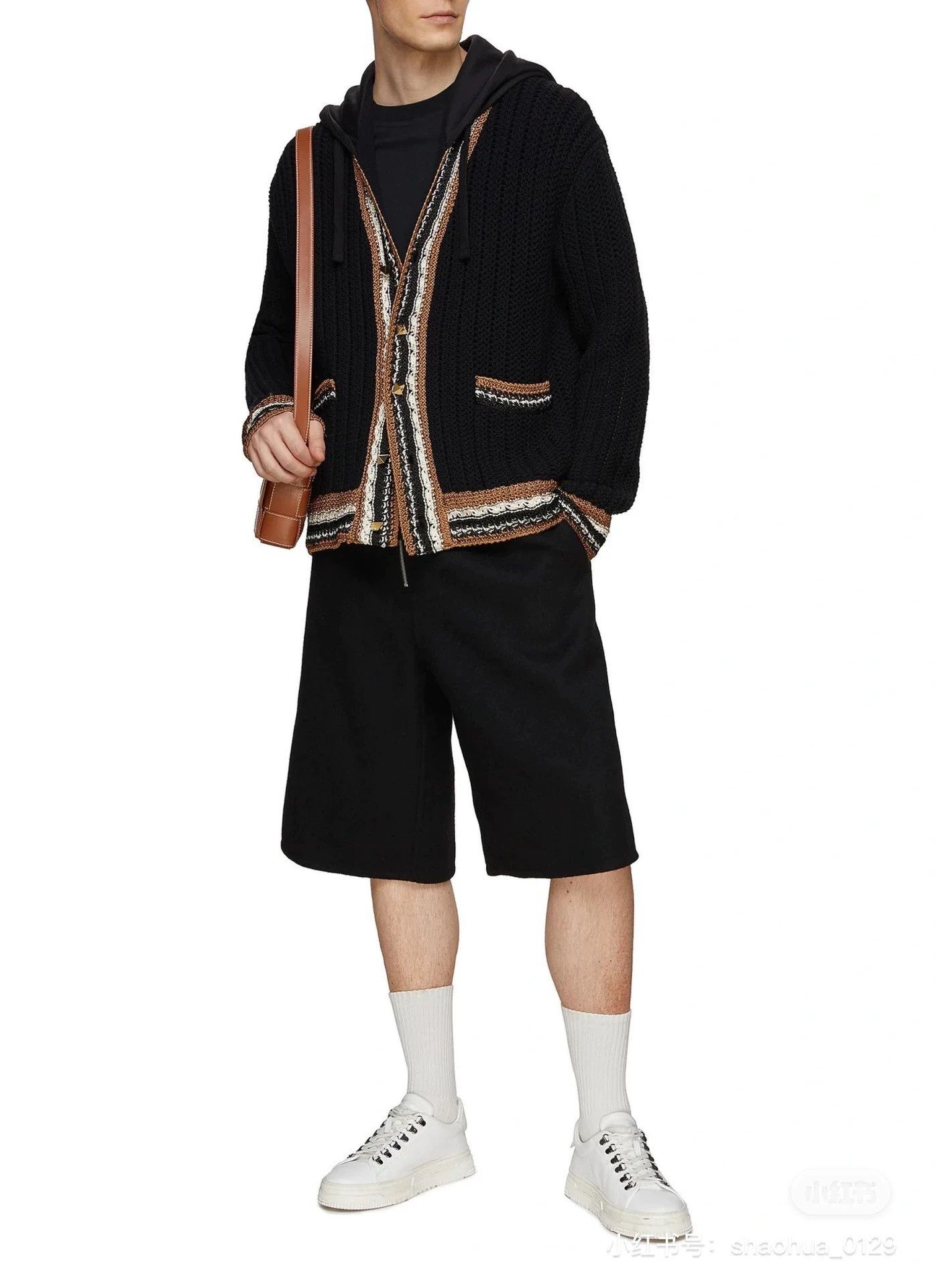 Jil Sander JIL SANDER Virgin Wool & Angora Short Pants Size 50 Size US 34 / EU 50 - 1 Thumbnail